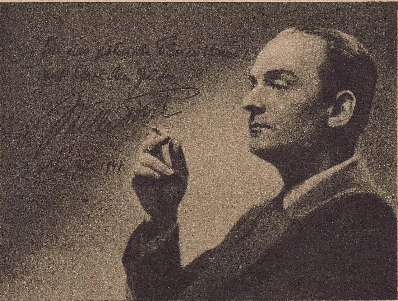 Porträt von Willi Forst (1903–1980) – Gedenkseite