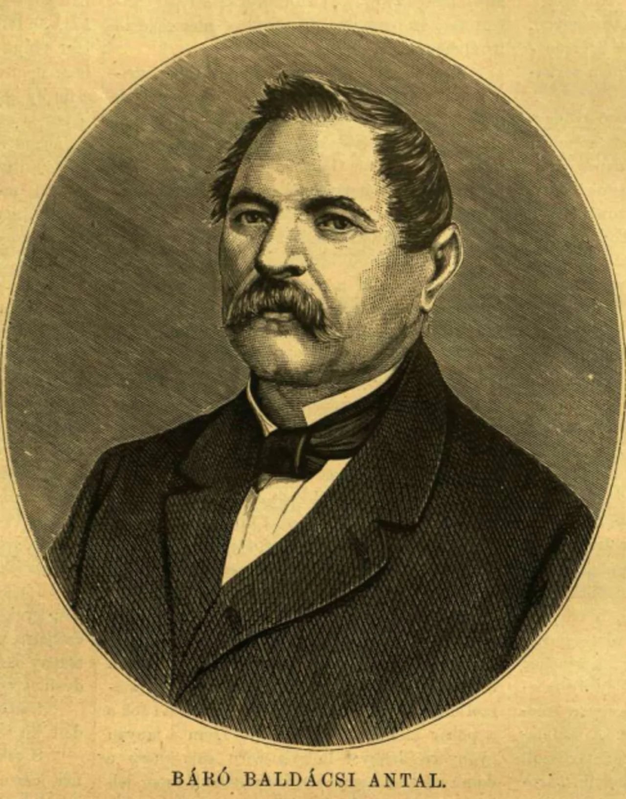 Portrait of Antal Baldácsy (1803–1878) – memorial page