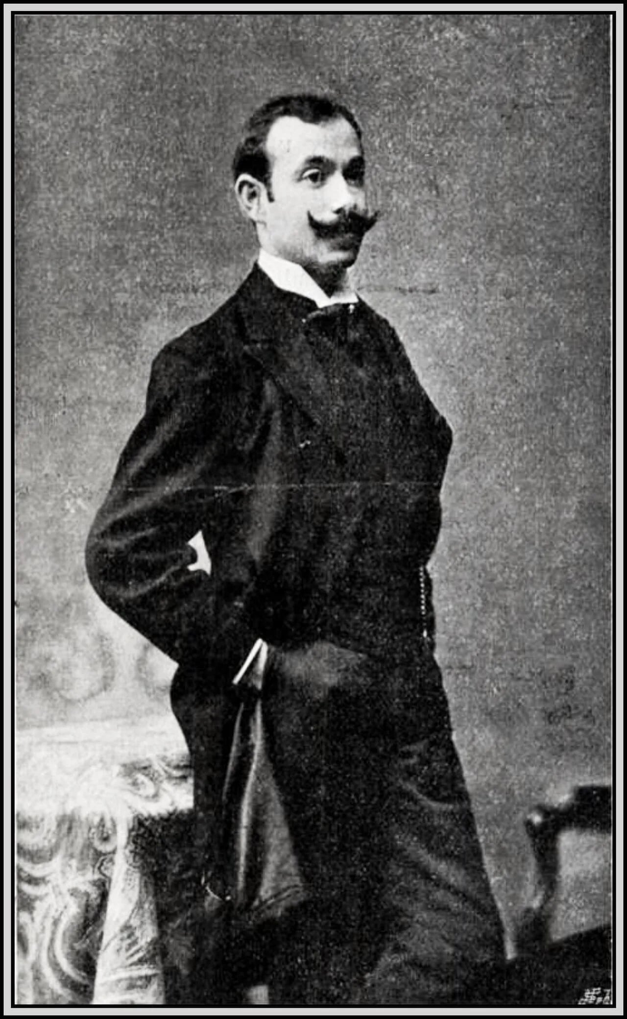 Porträt von Miklós Balla (1874–1912) – Gedenkseite