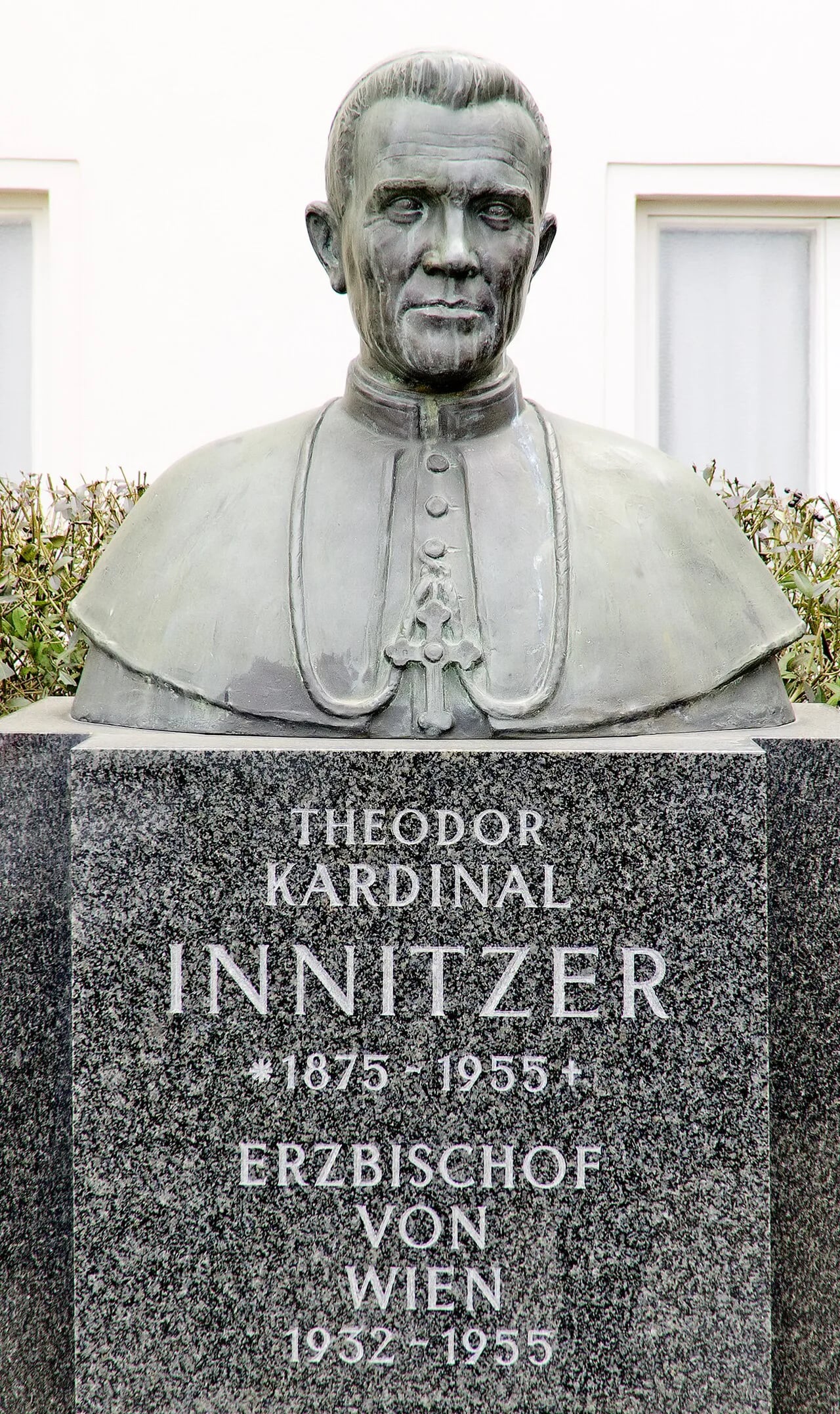 Porträt von Theodor Innitzer (1875–1955) – Gedenkseite