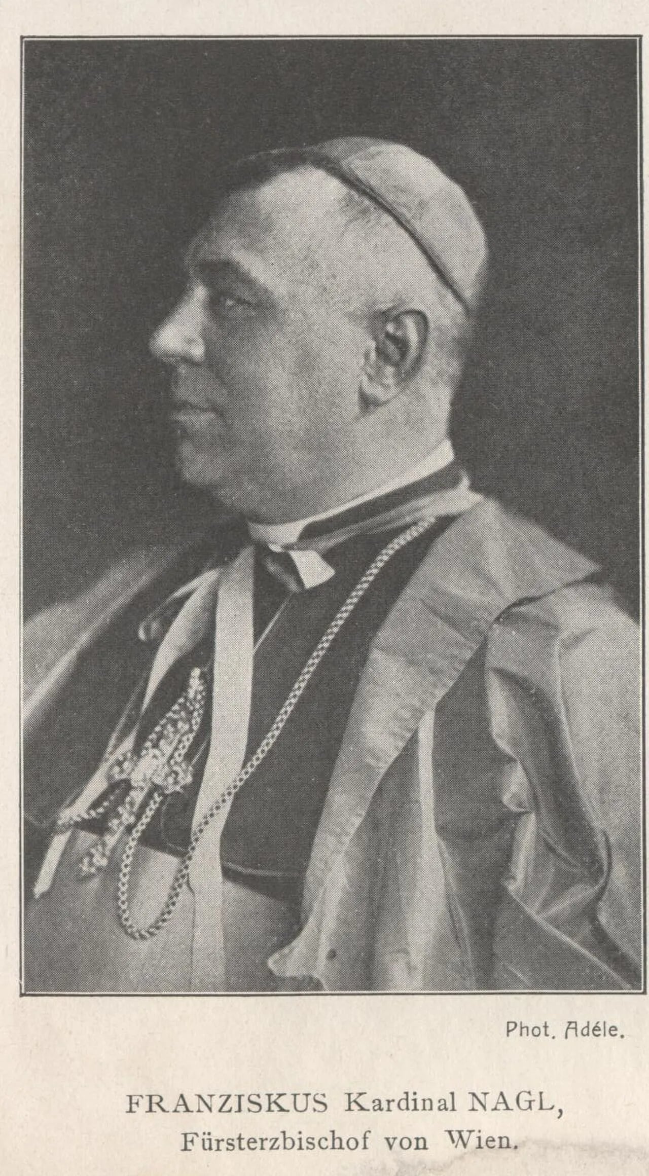 Porträt von Franz Xaver Nagl (1855–1913) – Gedenkseite