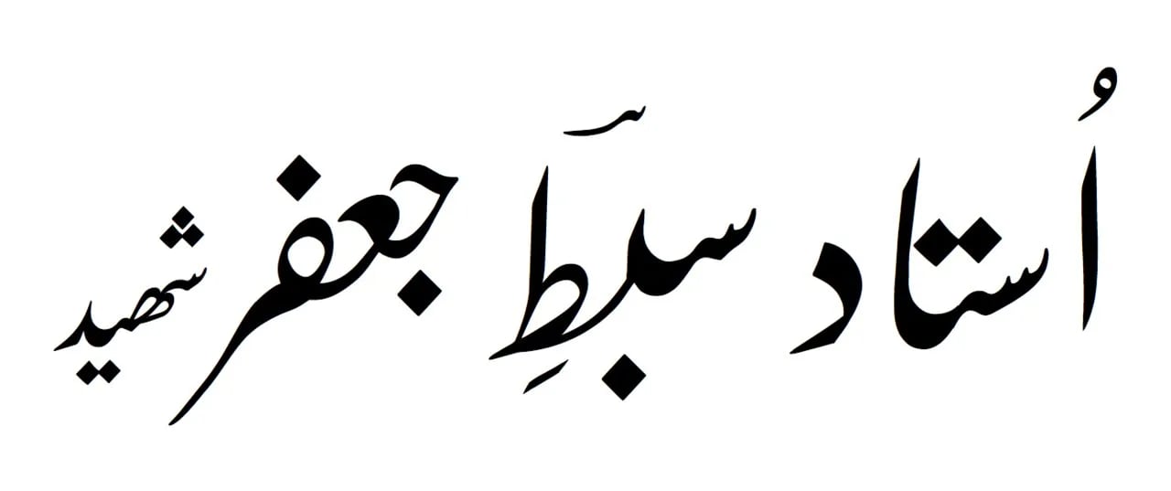 Portrait of Ustad Sibte Jaffar Zaidi (1957–2013) – memorial page