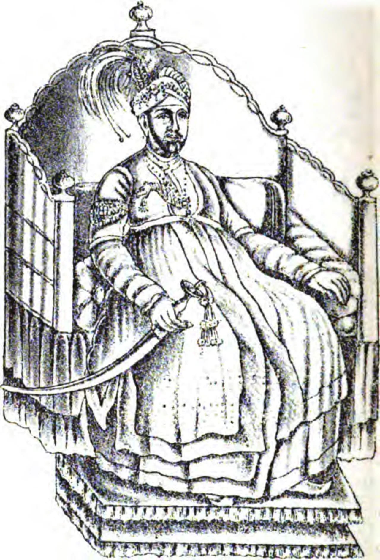 Portrait of Uthradom Thirunal (1814–1860) – memorial page