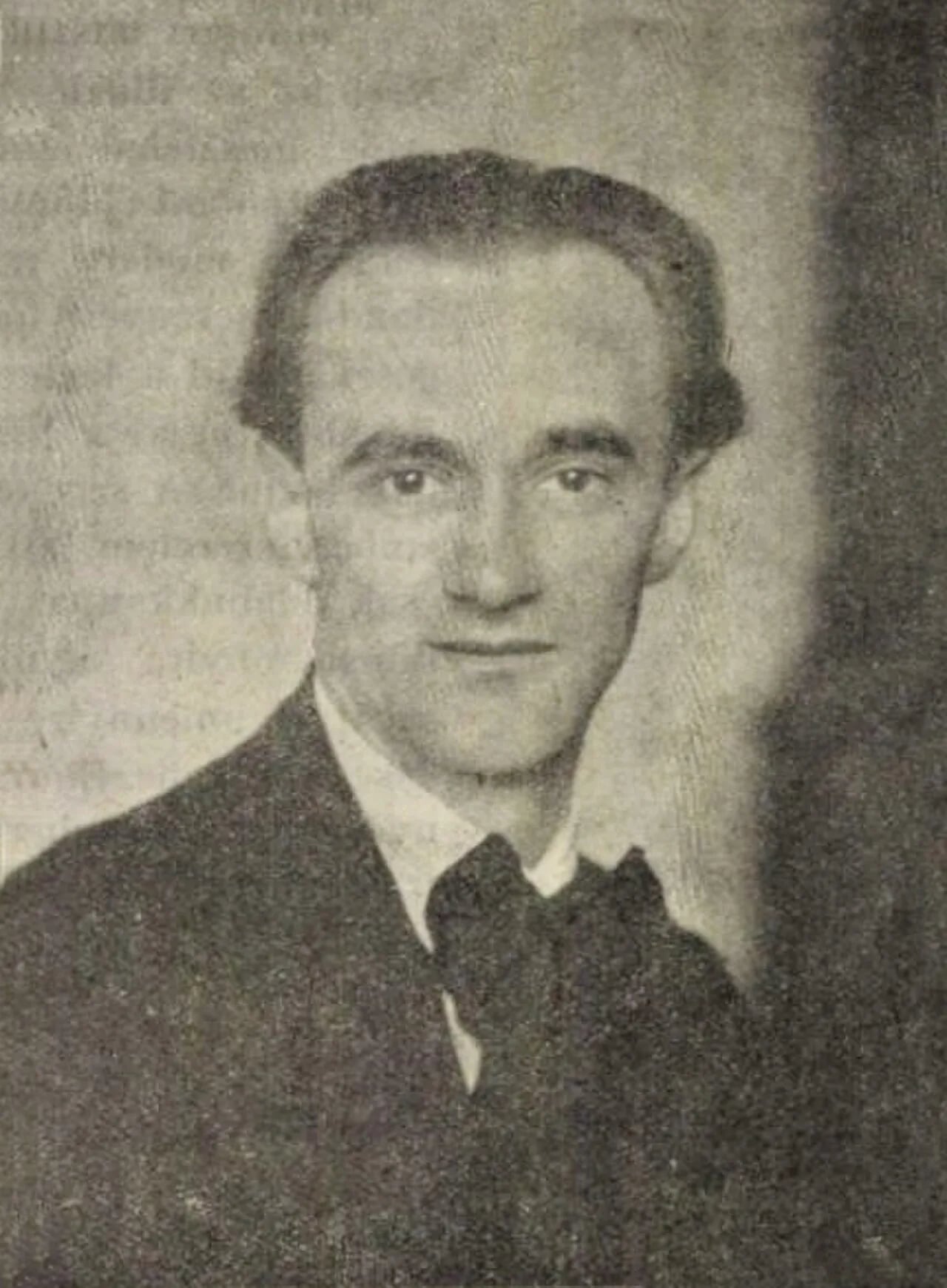 Porträt von János Bartalis (1893–1976) – Gedenkseite