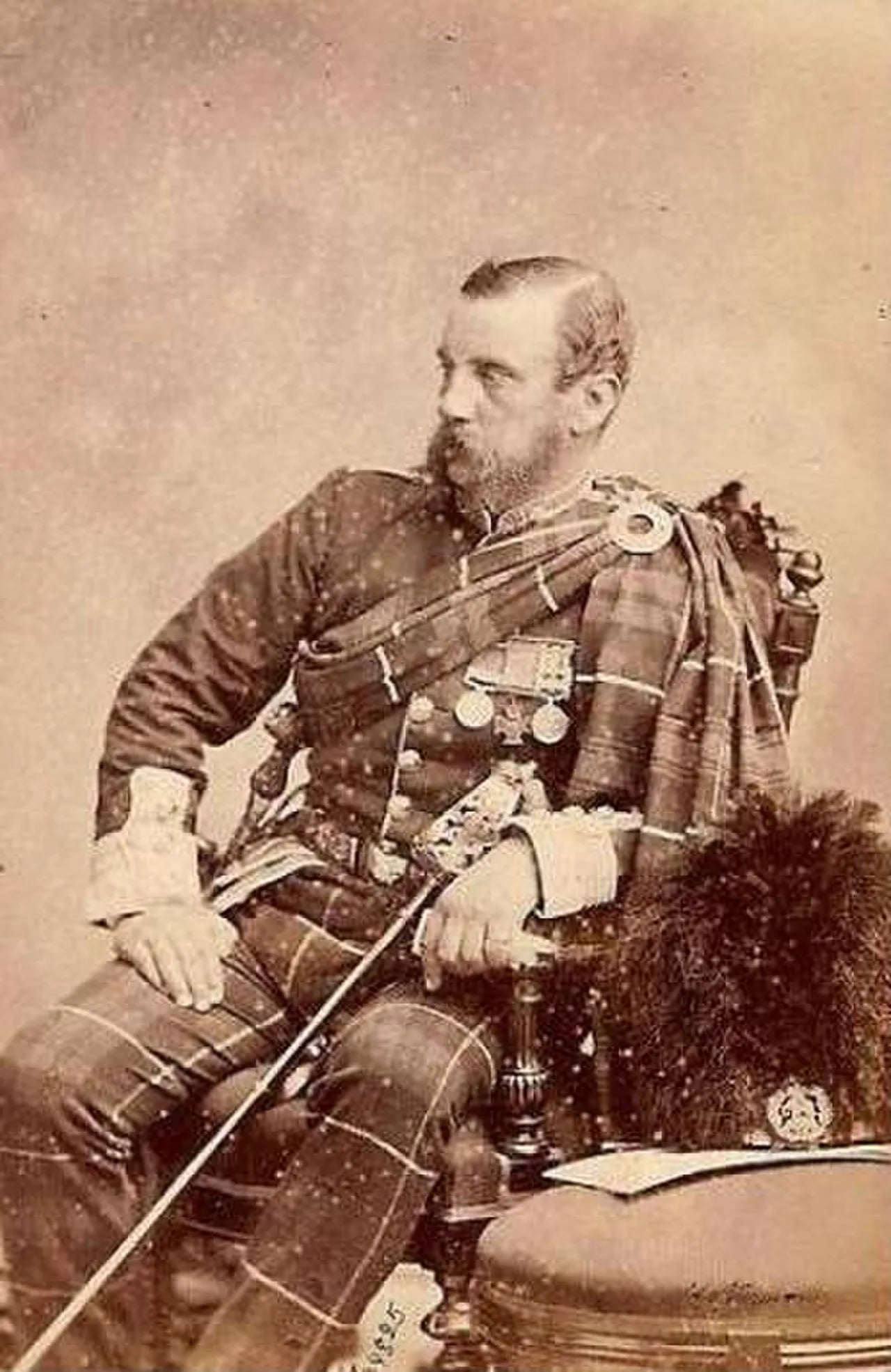 Porträt von Valentine Munbee McMaster (1834–1872) – Gedenkseite