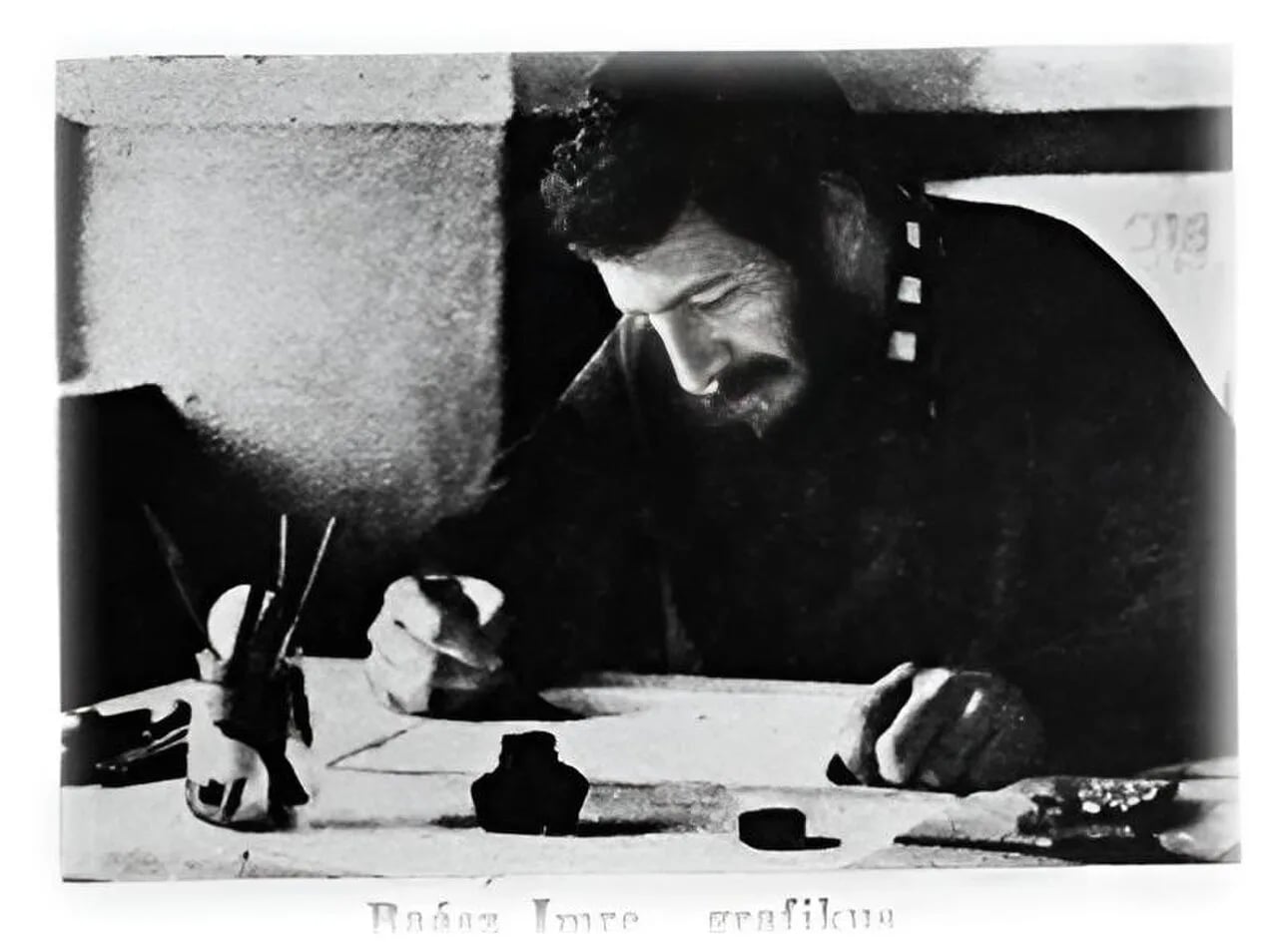 Porträt von Imre Baász (1941–1991) – Gedenkseite