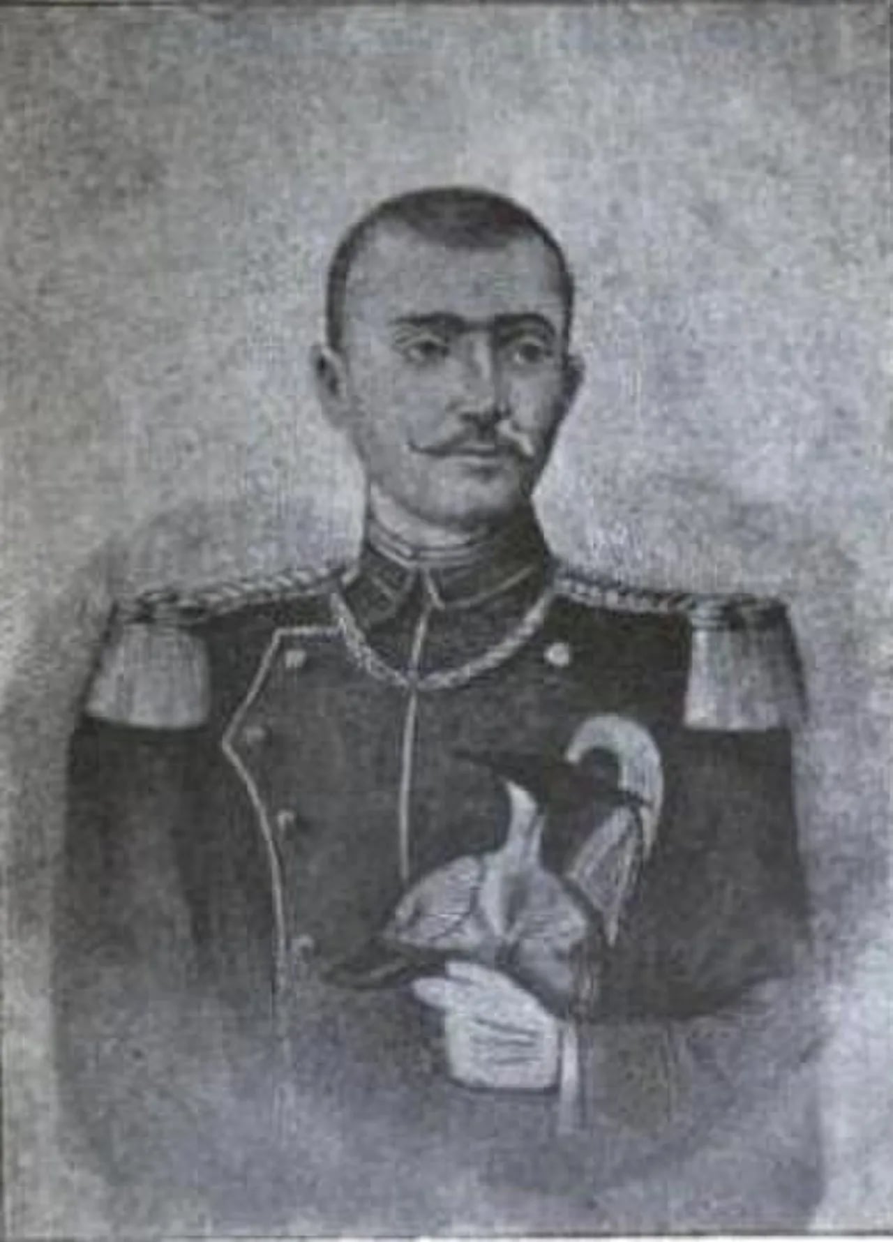 Porträt von Vasile Cârlova (1809–1831) – Gedenkseite