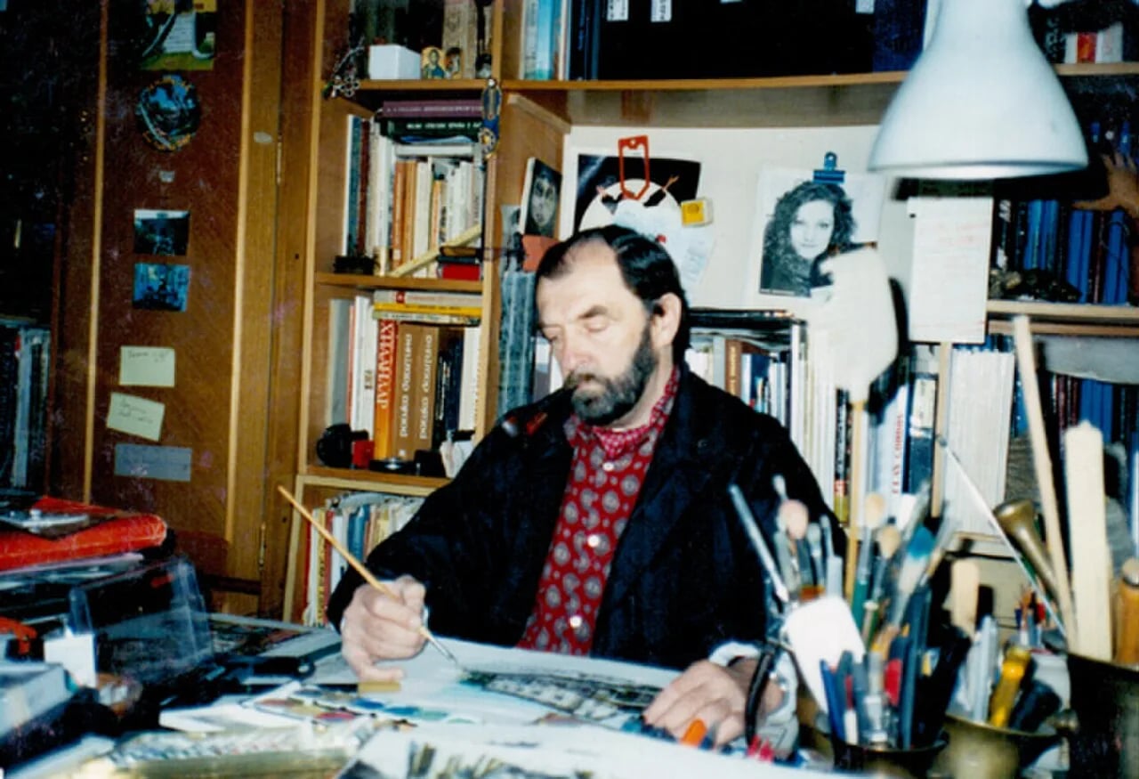 Porträt von Veljko Despotović (1931–2013) – Gedenkseite