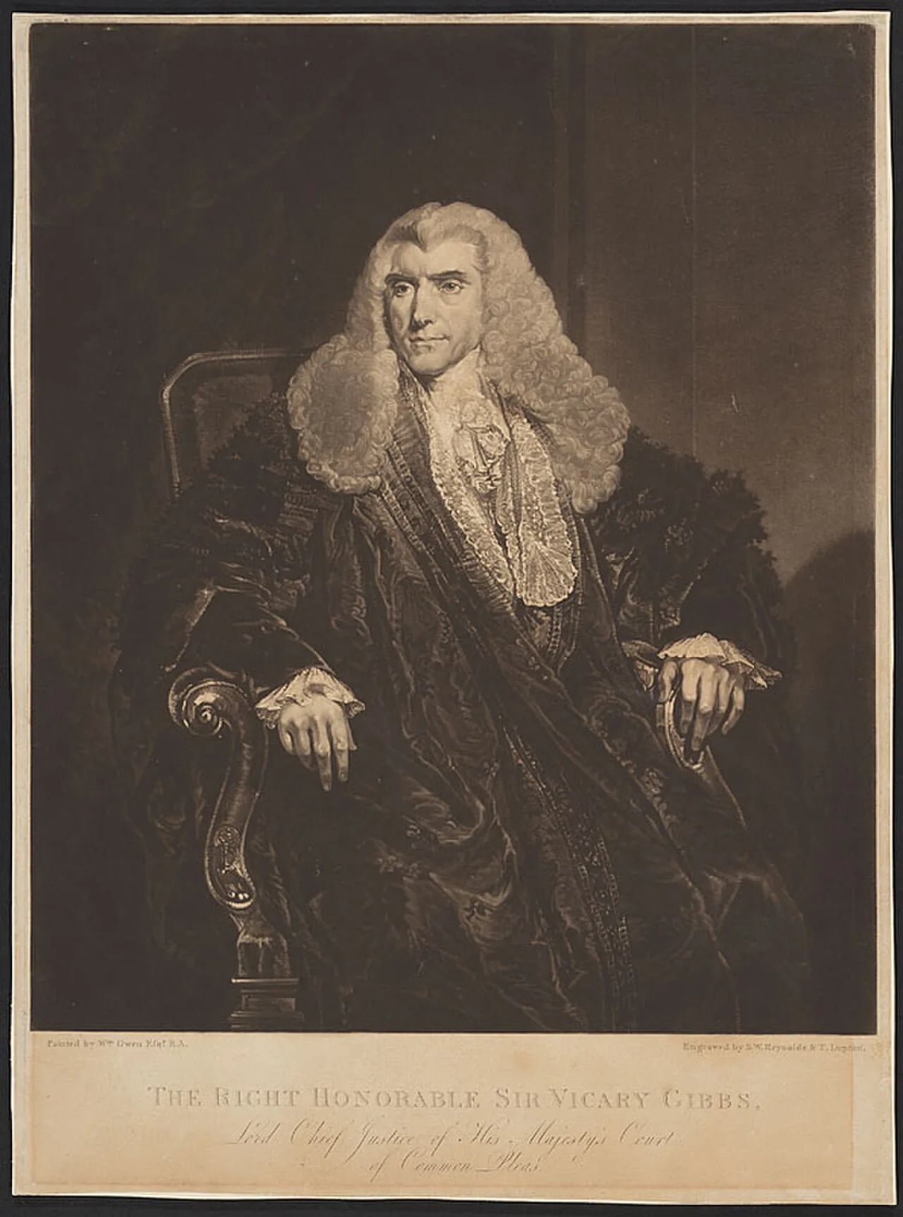 Portrait of Vicary Gibbs (1751–1820) – memorial page