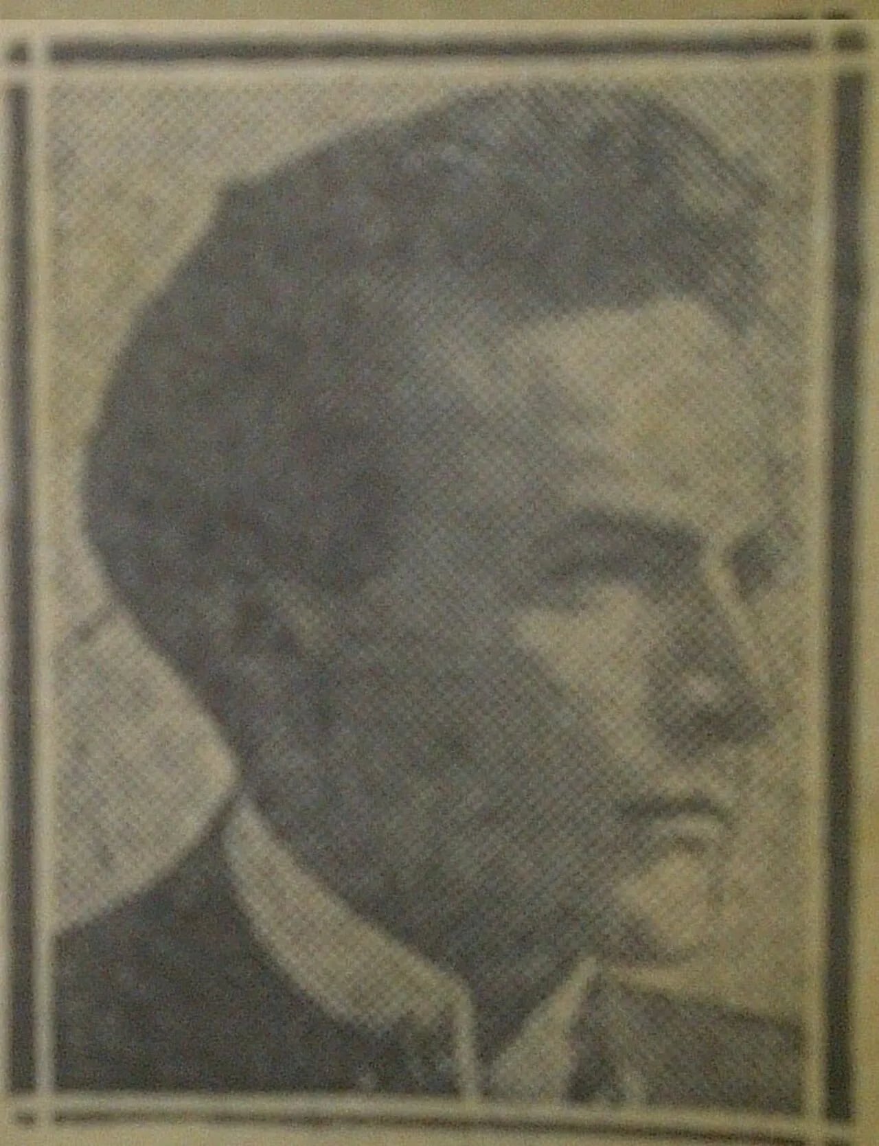 Porträt von Victor Noble Rainbird (1887–1936) – Gedenkseite