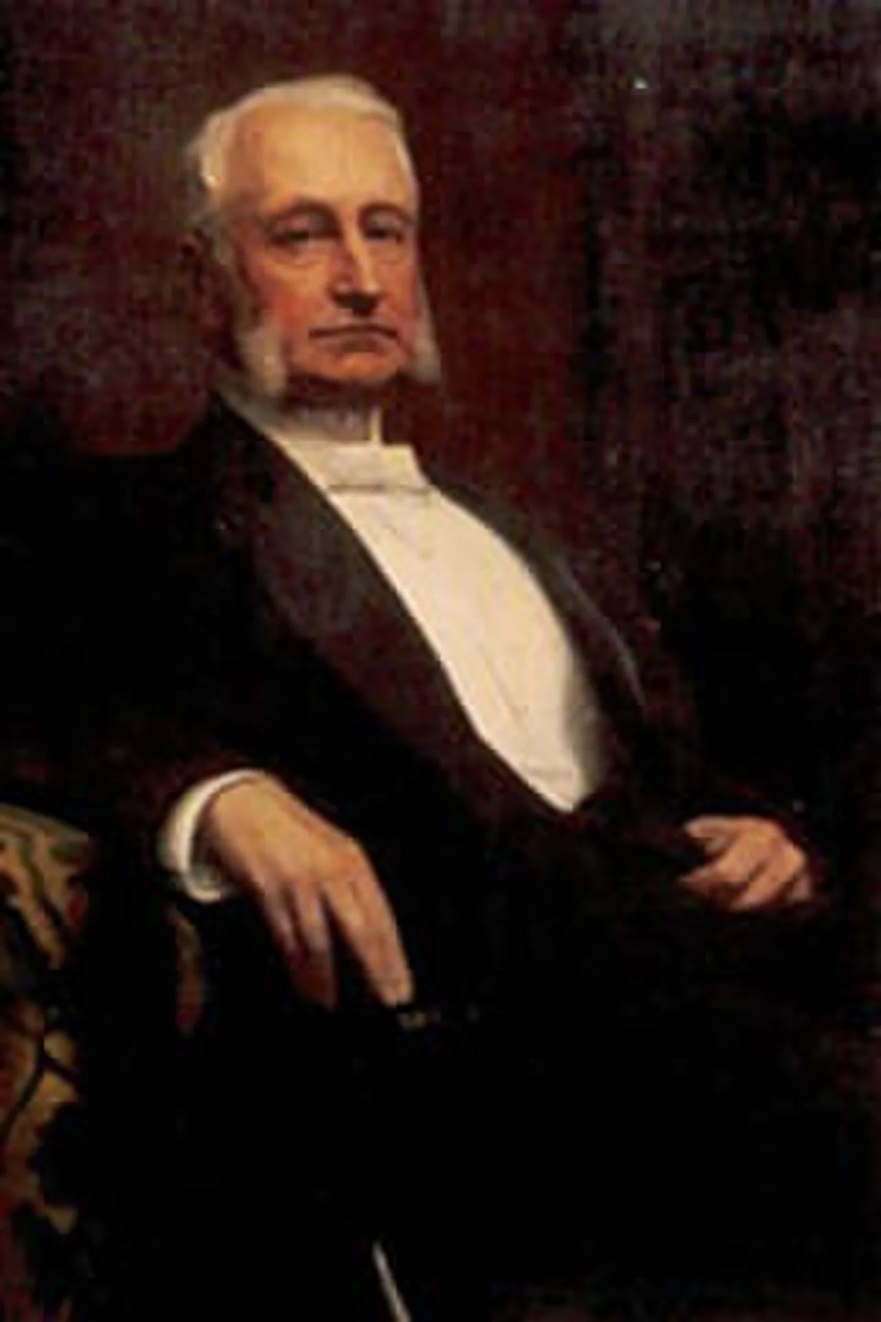 Porträt von Victor Van Hoegaerden (1828–1905) – Gedenkseite