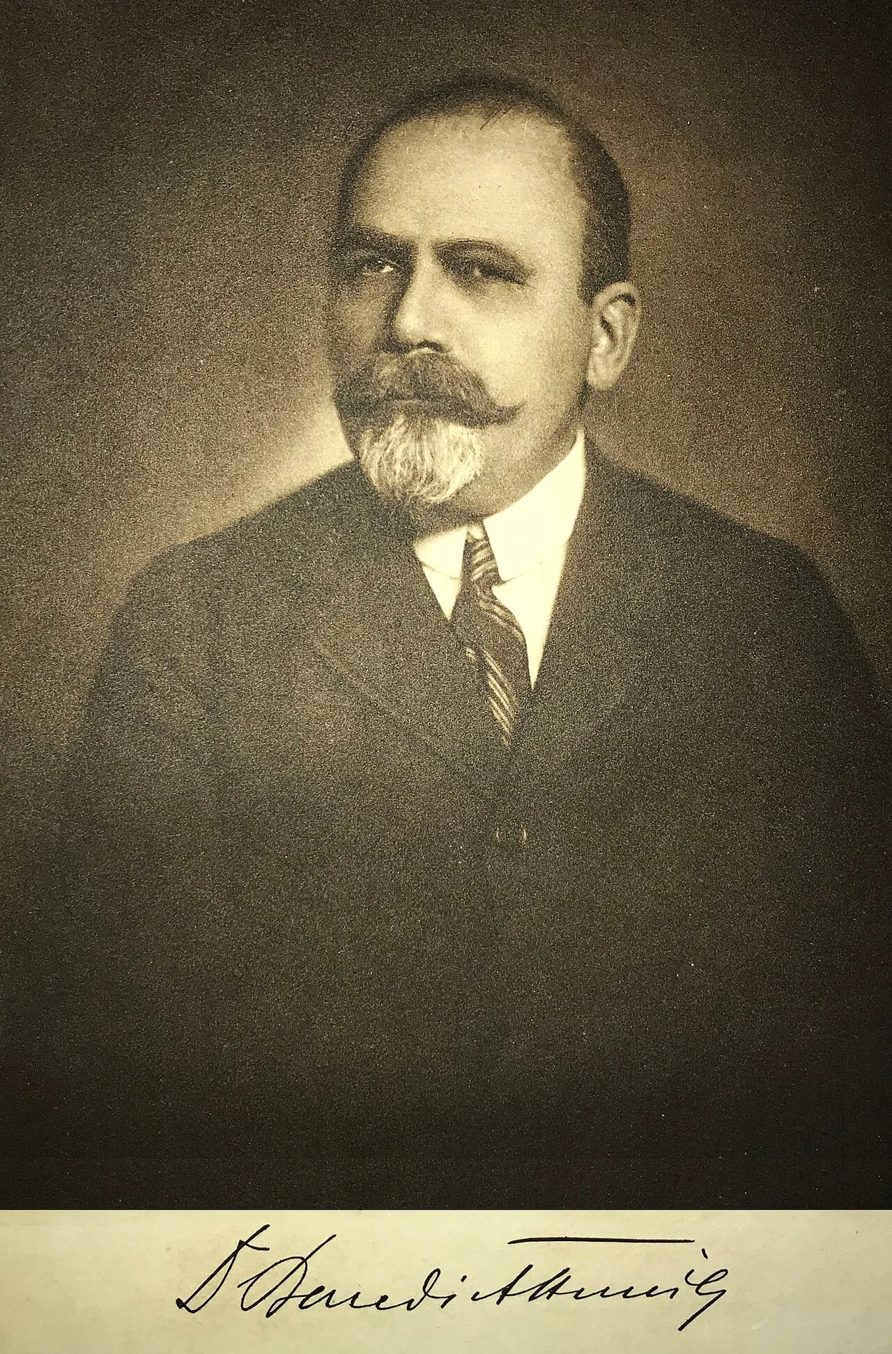 Portrait of Henrik Benedict (1871–1926) – memorial page