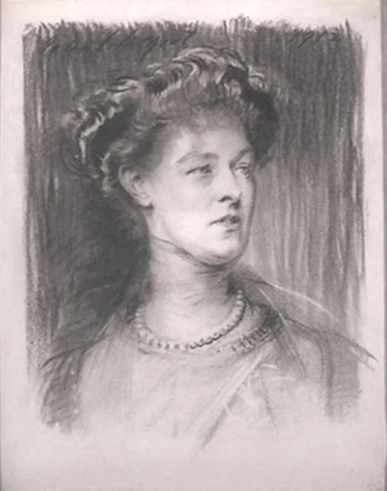 Portrait of Violet Herbert, Countess of Powis (1865–1929) – memorial page
