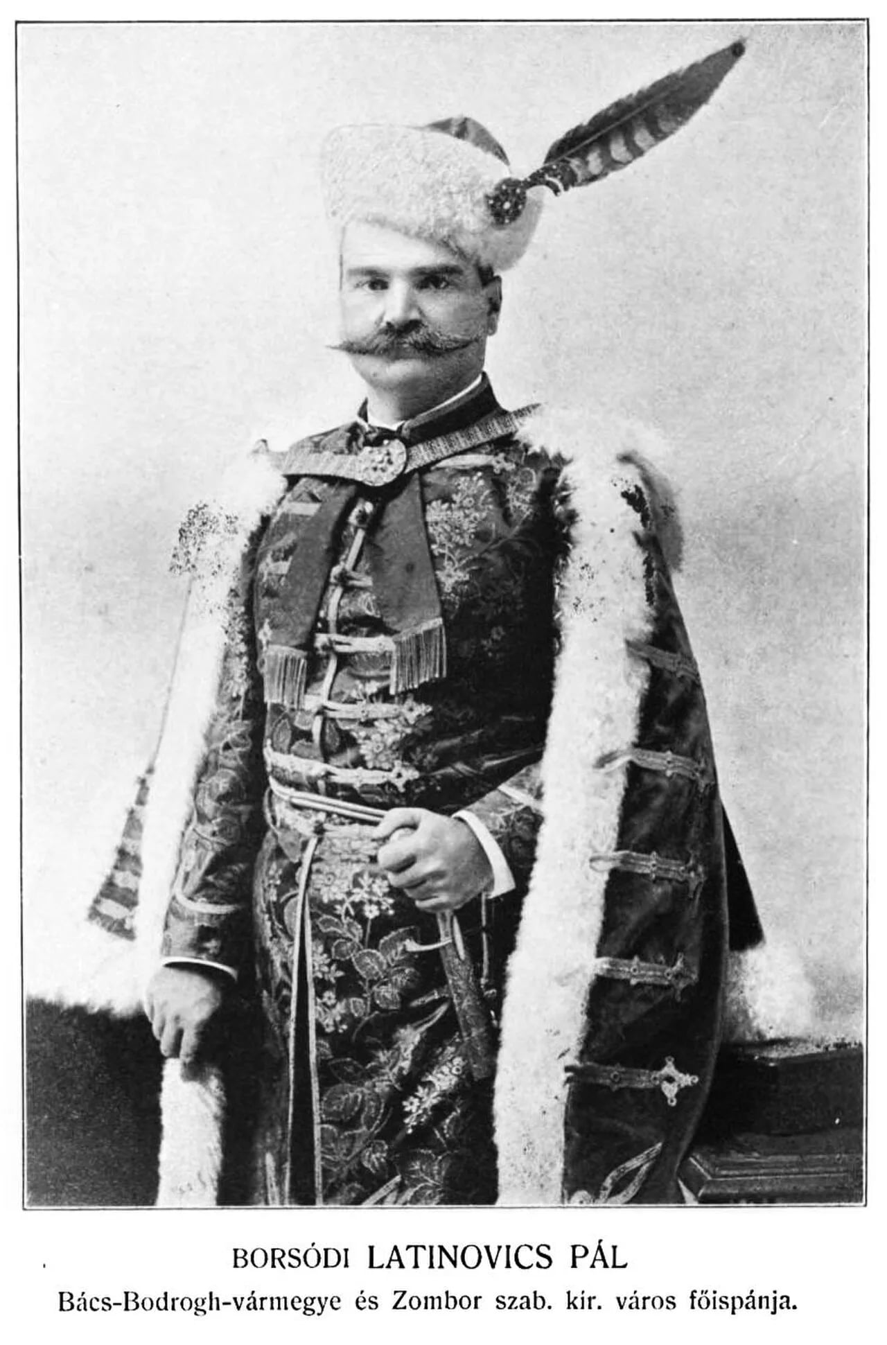 Porträt von Pál Latinovits (1856–1914) – Gedenkseite