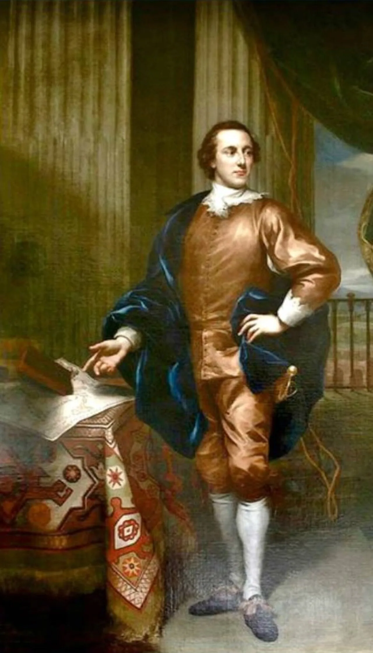 Porträt von George Montagu (1737–1788) – Gedenkseite