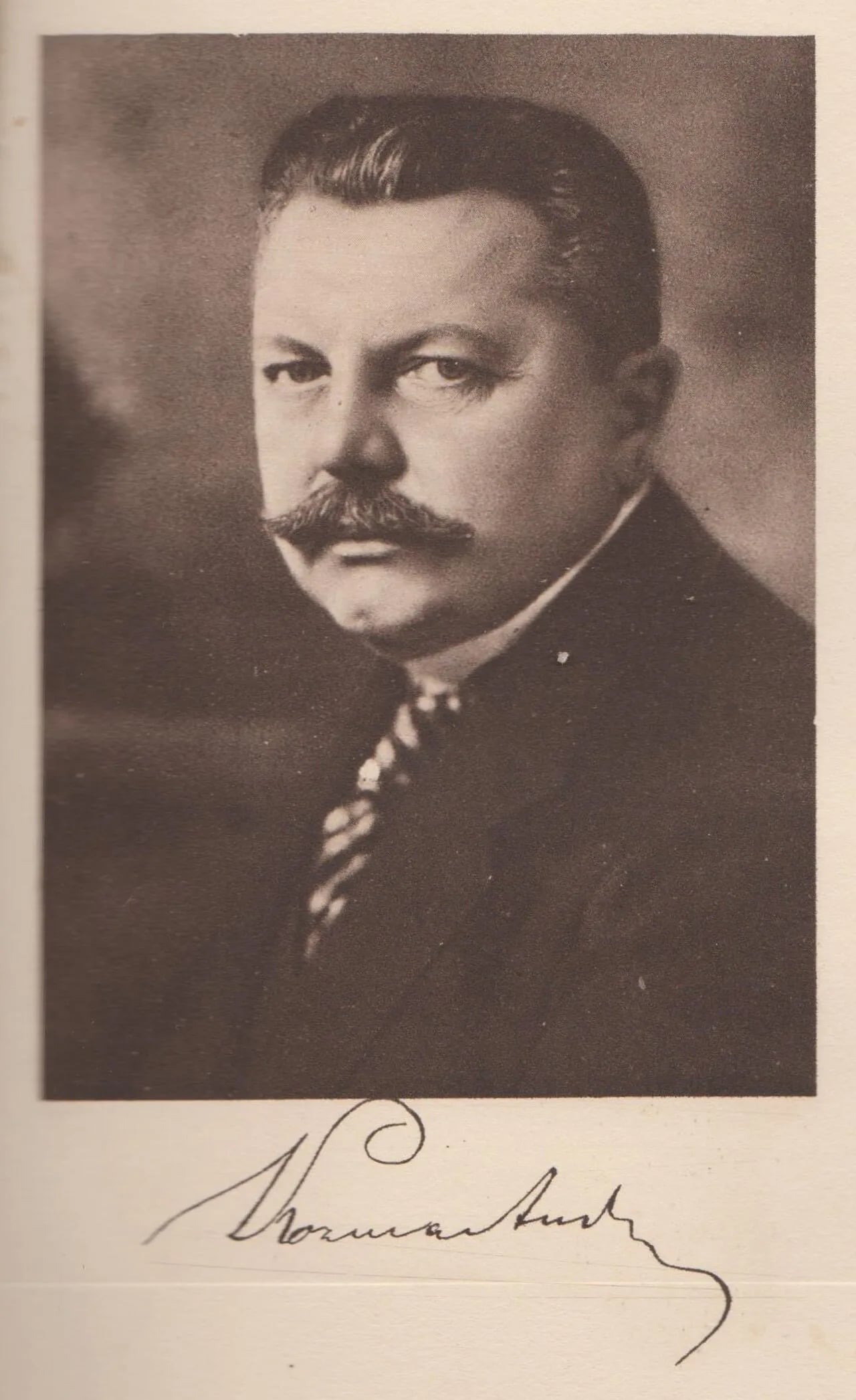 Porträt von Andor Kozma (1861–1933) – Gedenkseite
