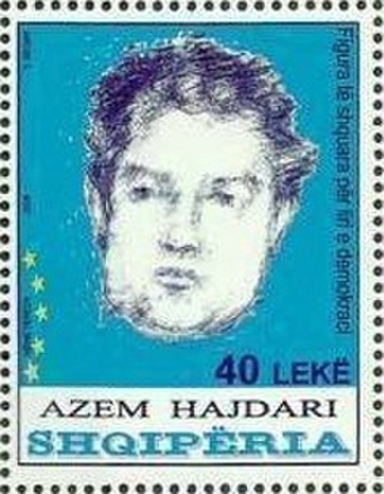 Porträt von Azem Hajdari (1963–1998) – Gedenkseite