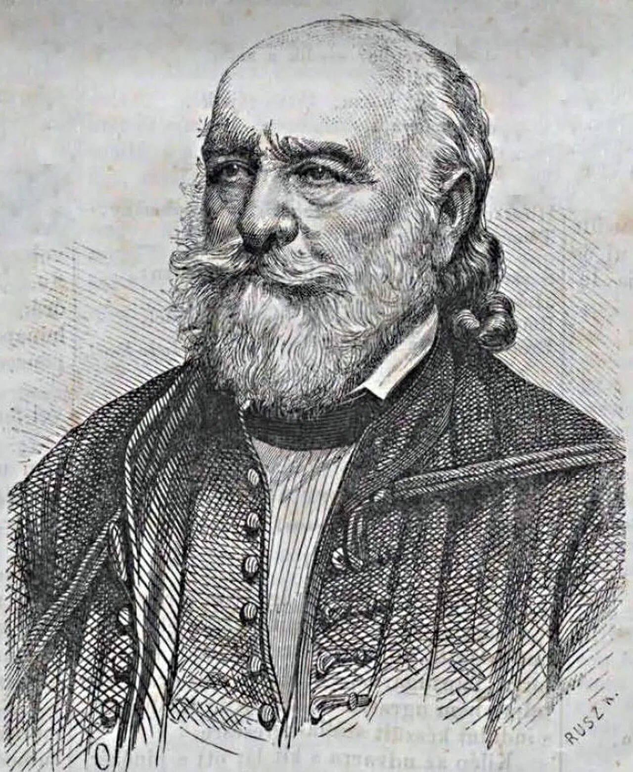 Portrait of Zsigmond Bernáth (1790–1882) – memorial page