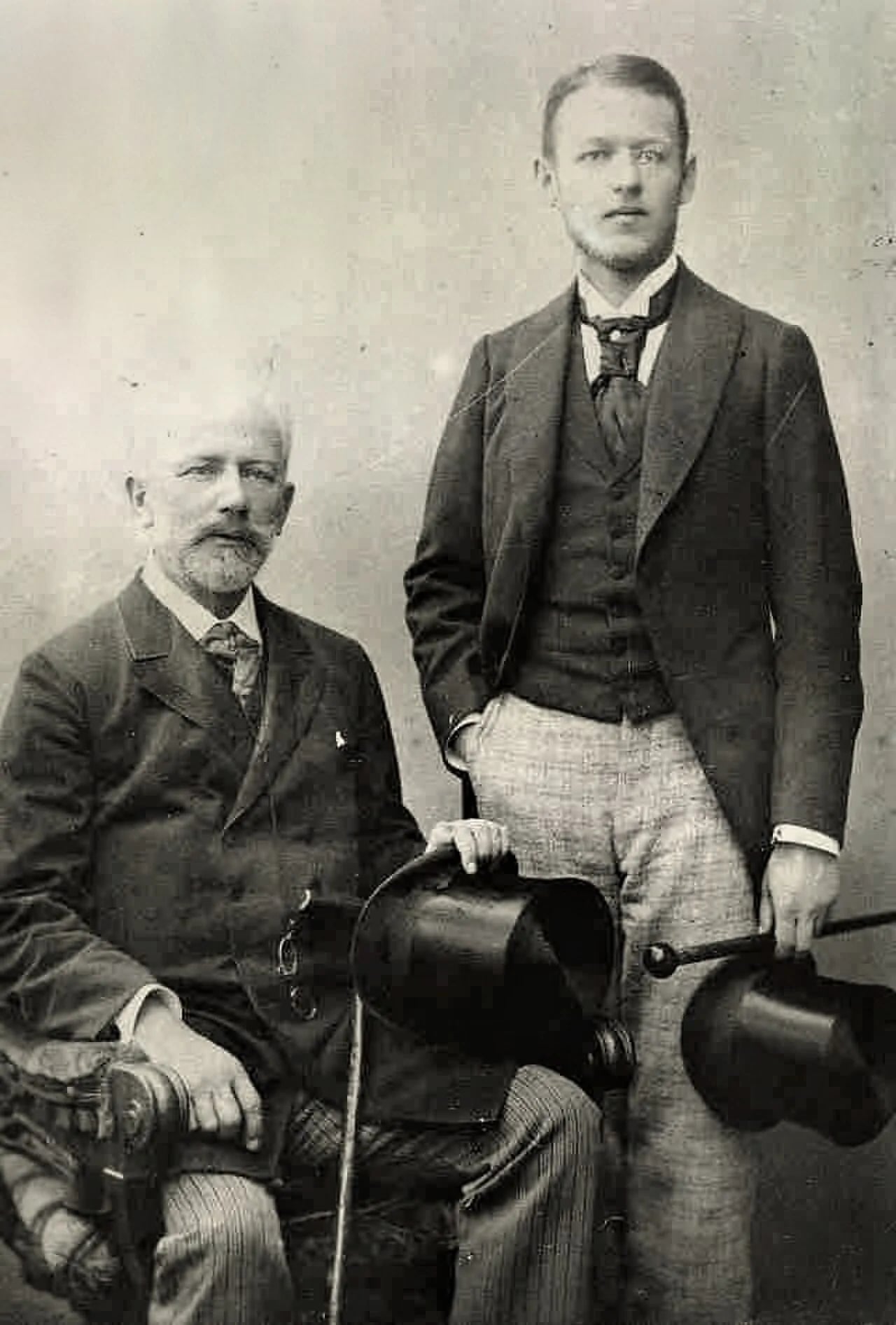 Porträt von Wladimir Lwowitsch Dawydow (1871–1906) – Gedenkseite