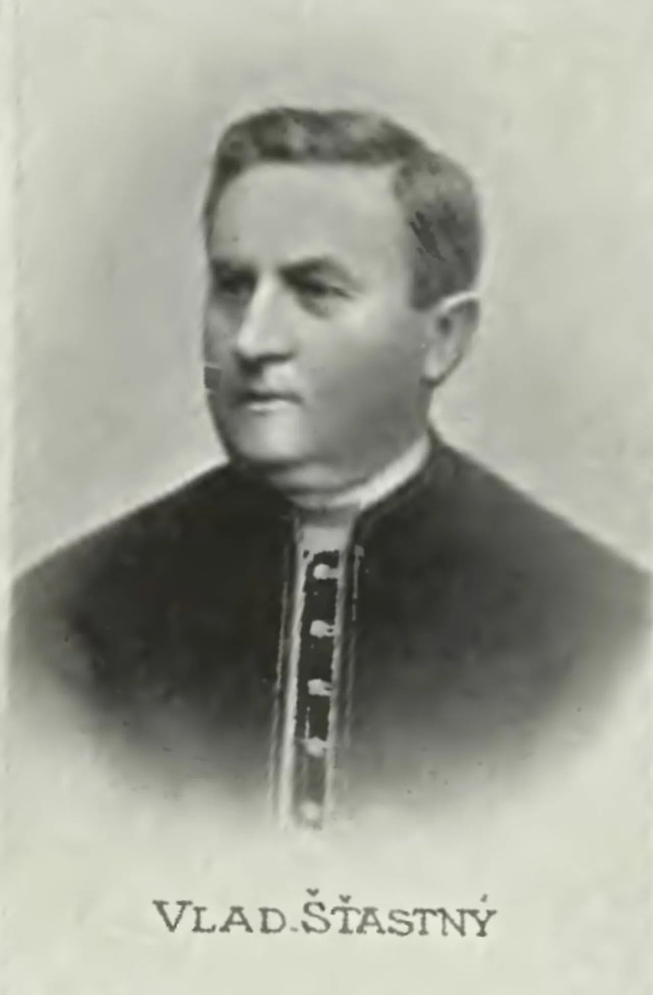 Portrait of Vladimír Šťastný (1841–1910) – memorial page