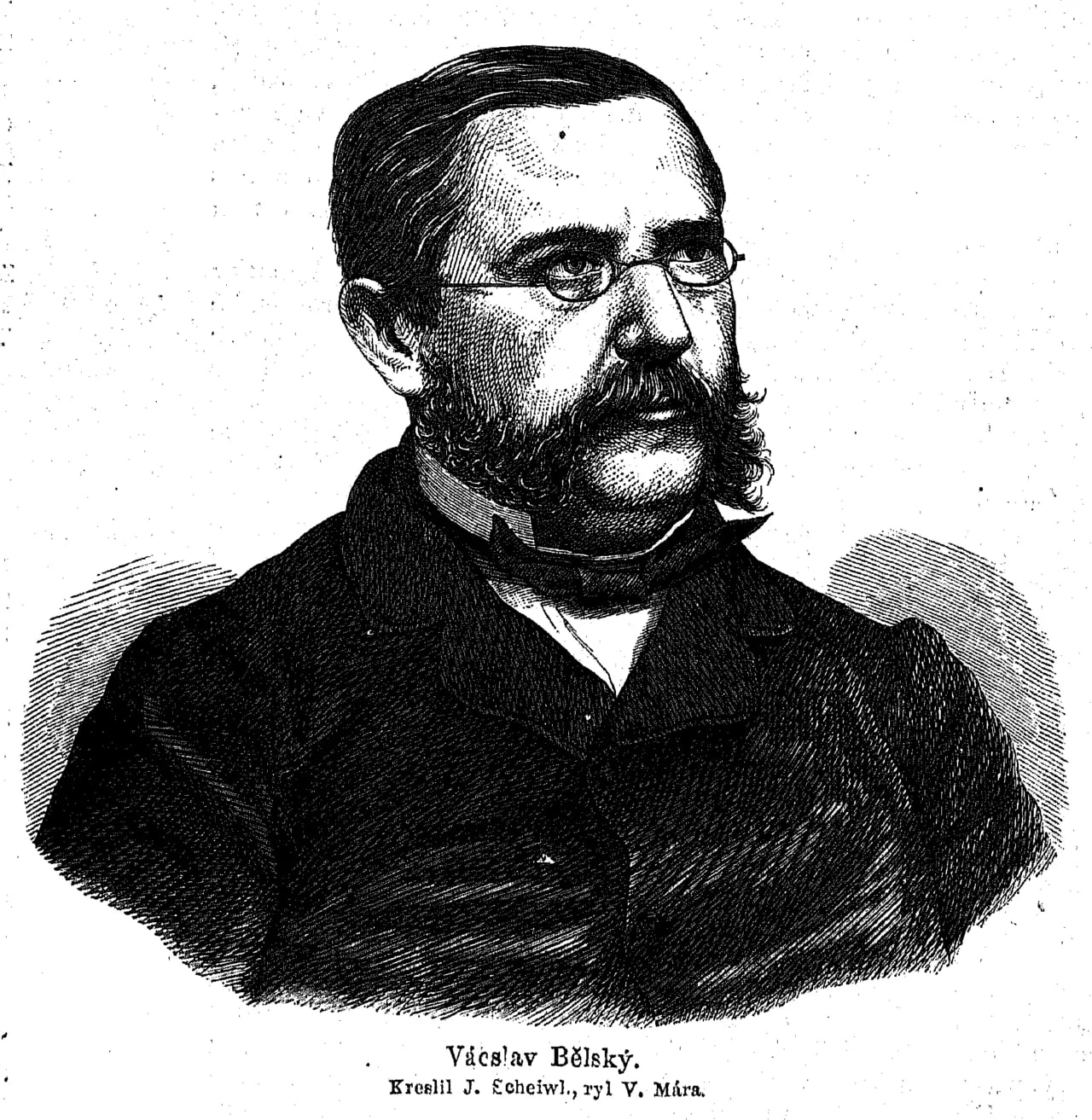 Portrait of Václav Bělský (1818–1878) – memorial page