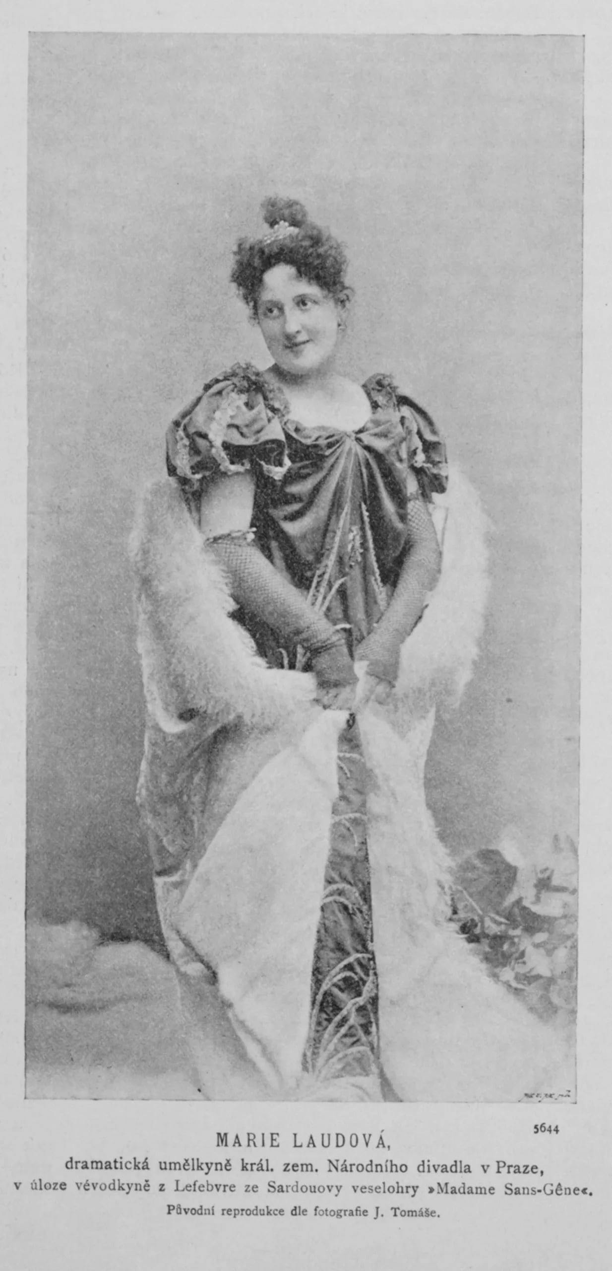 Portrait of Marie Laudová (1869–1931) – memorial page