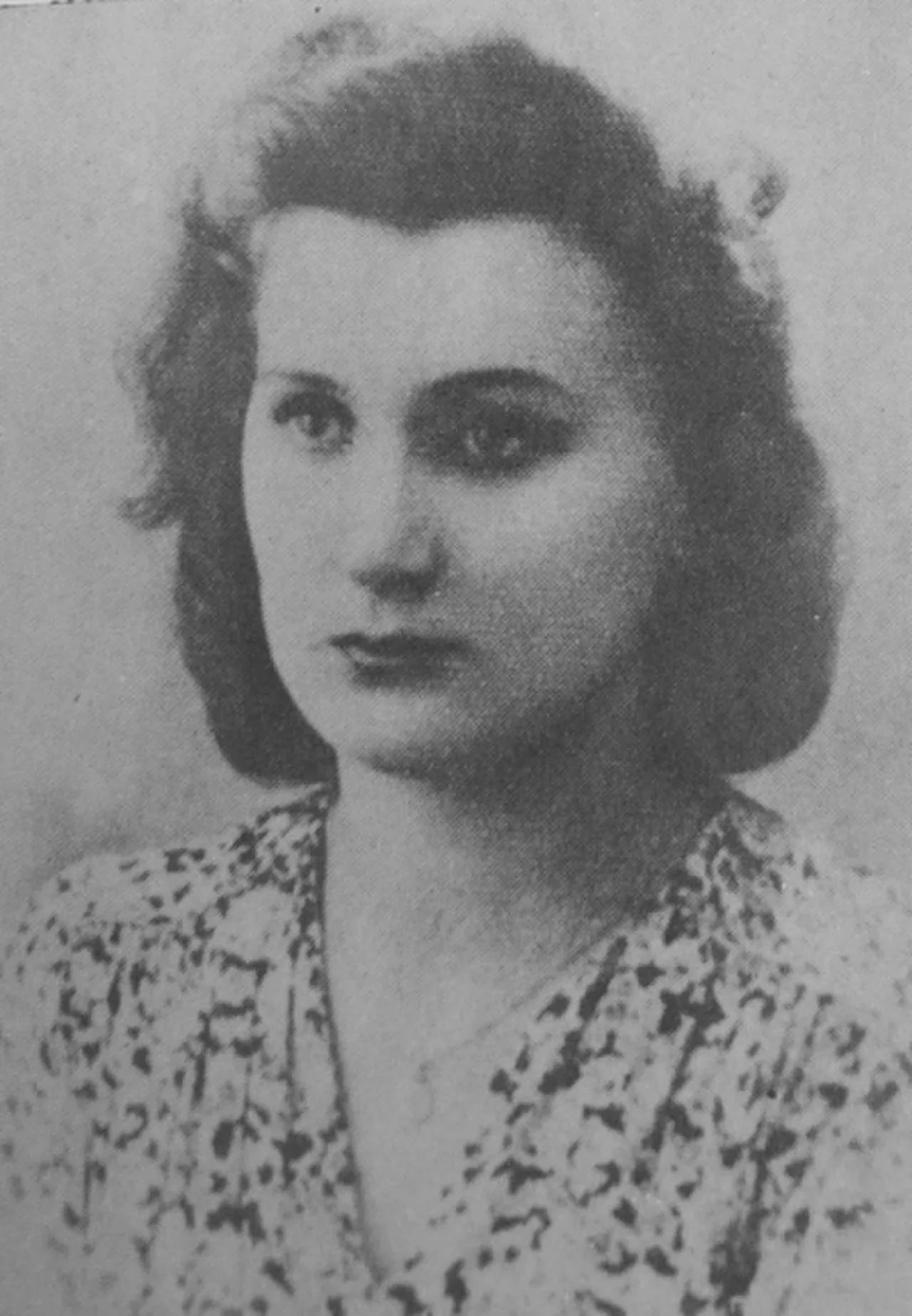 Porträt von Zofia Kasperska (1925–1944) – Gedenkseite