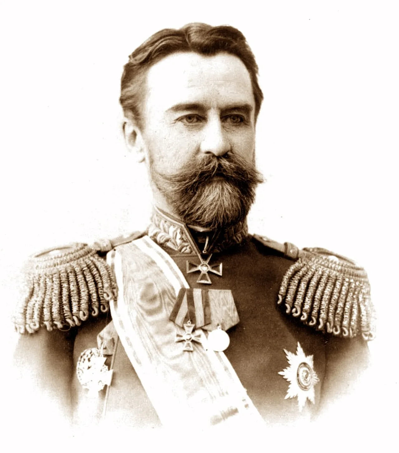 Porträt von Vsevolod Luknitsky (1844–1917) – Gedenkseite
