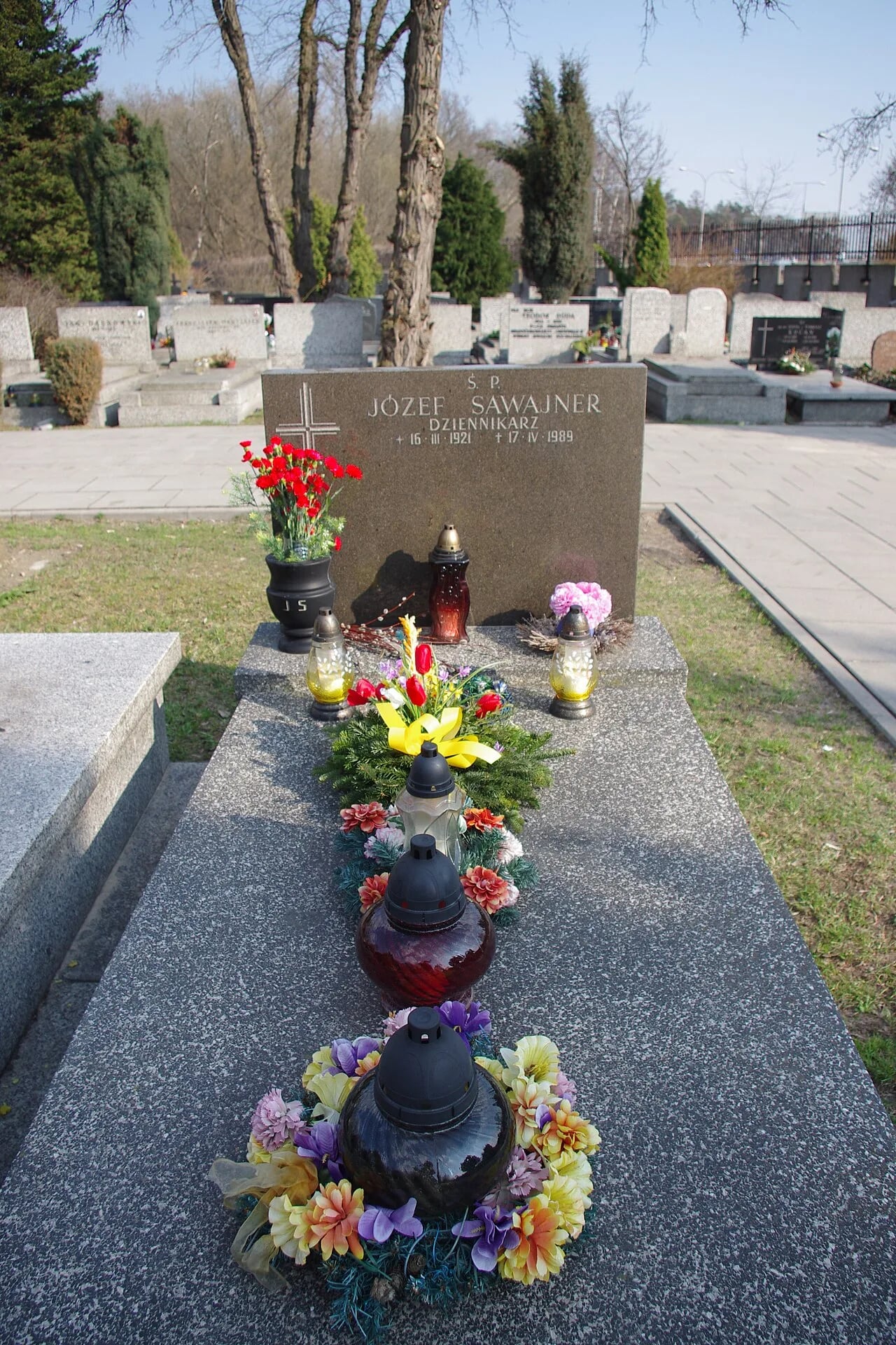 Porträt von Józef Sawajner (1921–1989) – Gedenkseite
