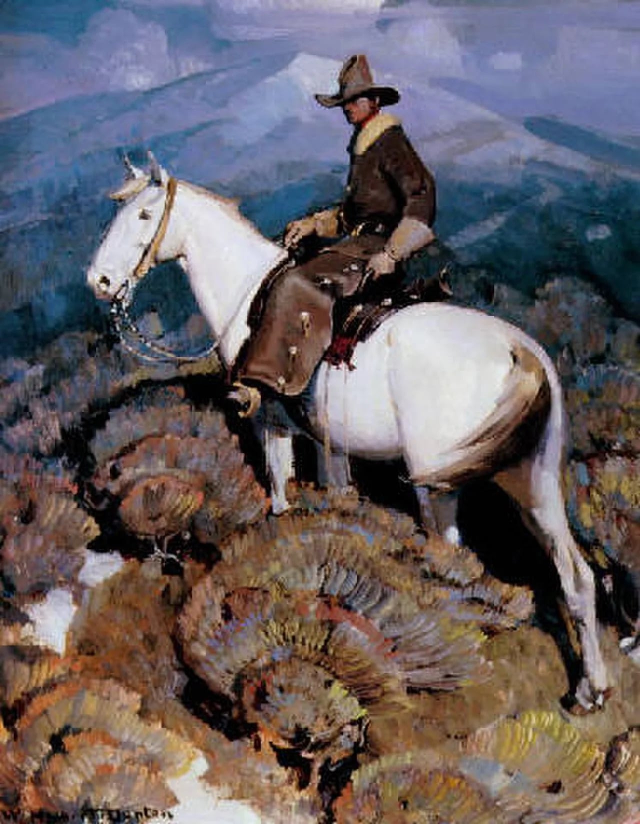 Porträt von W. Herbert Dunton (1878–1936) – Gedenkseite