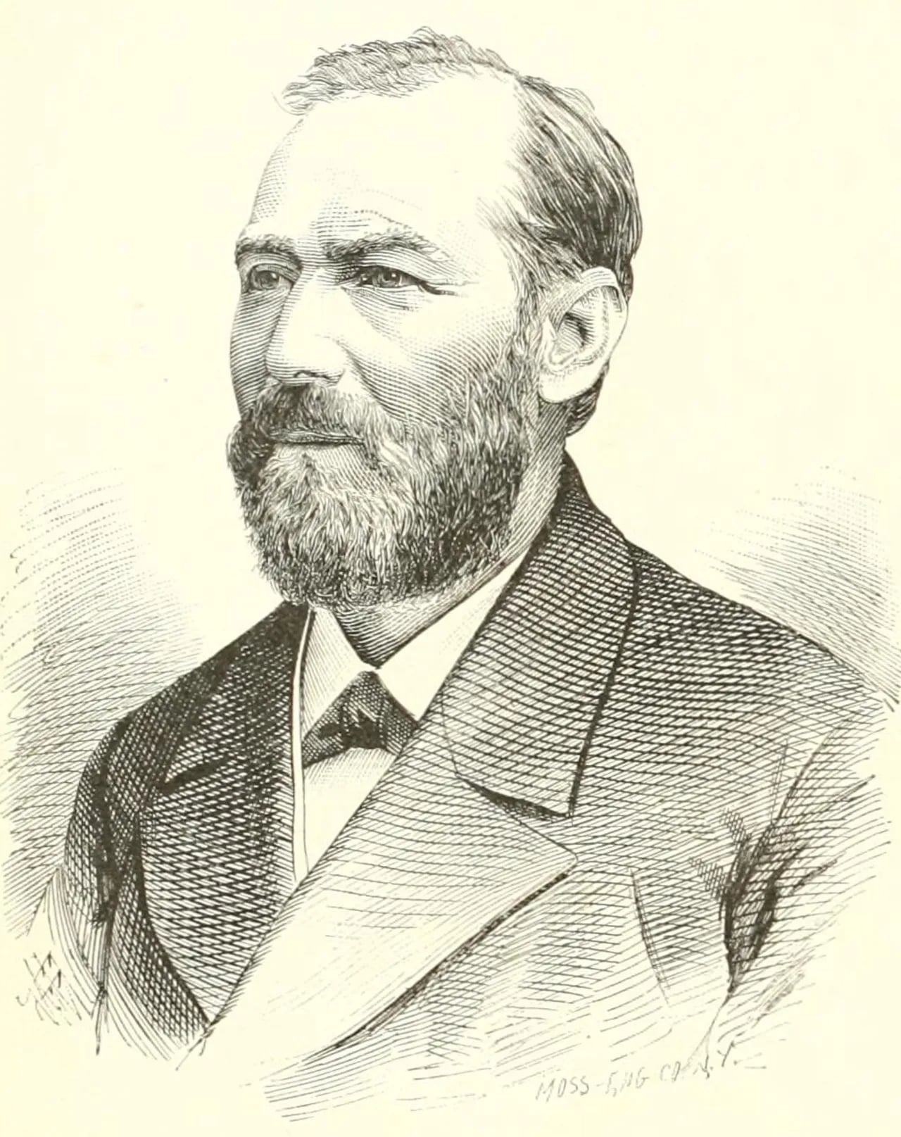 Portrait of W. J. Abrams (1829–1900) – memorial page