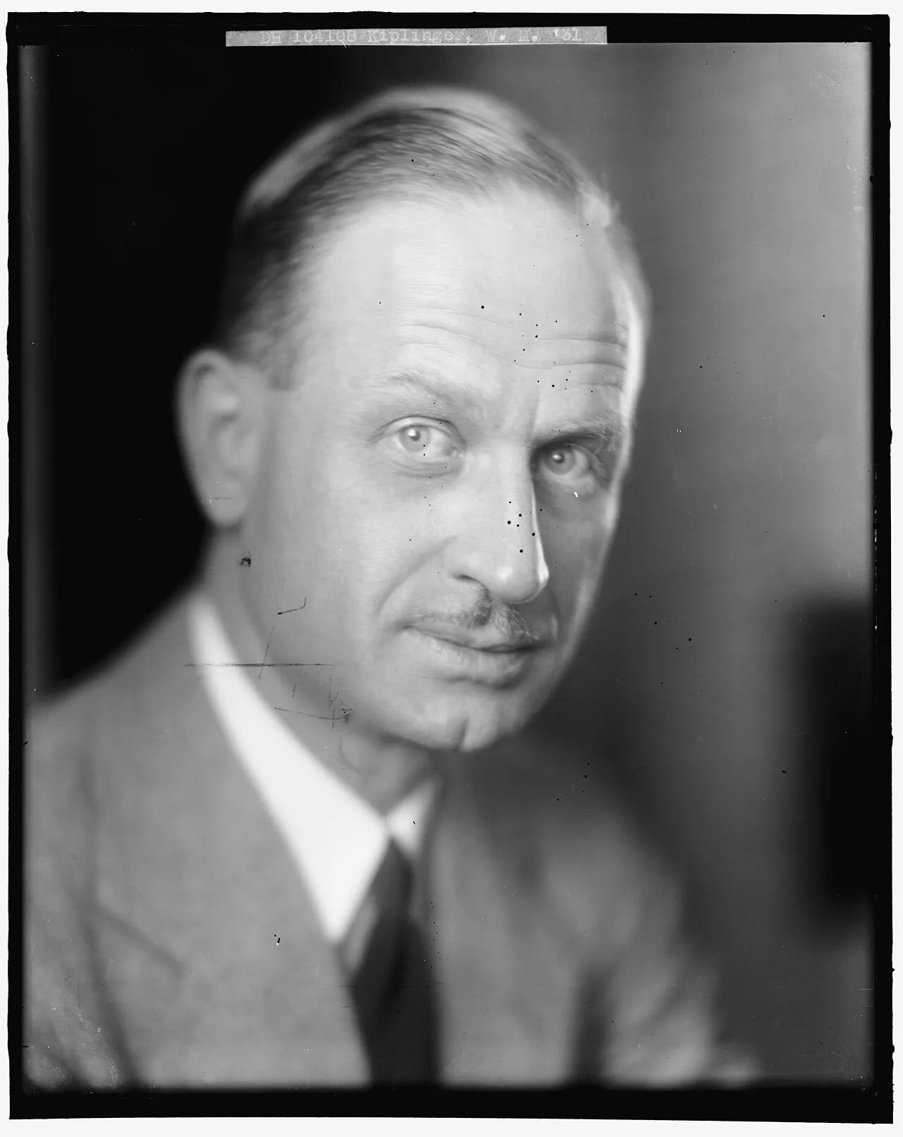 Portrait of W. M. Kiplinger (1891–1967) – memorial page
