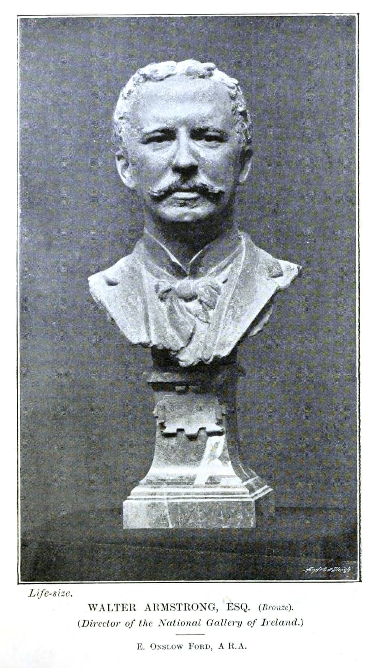 Porträt von Walter Armstrong (1850–1918) – Gedenkseite