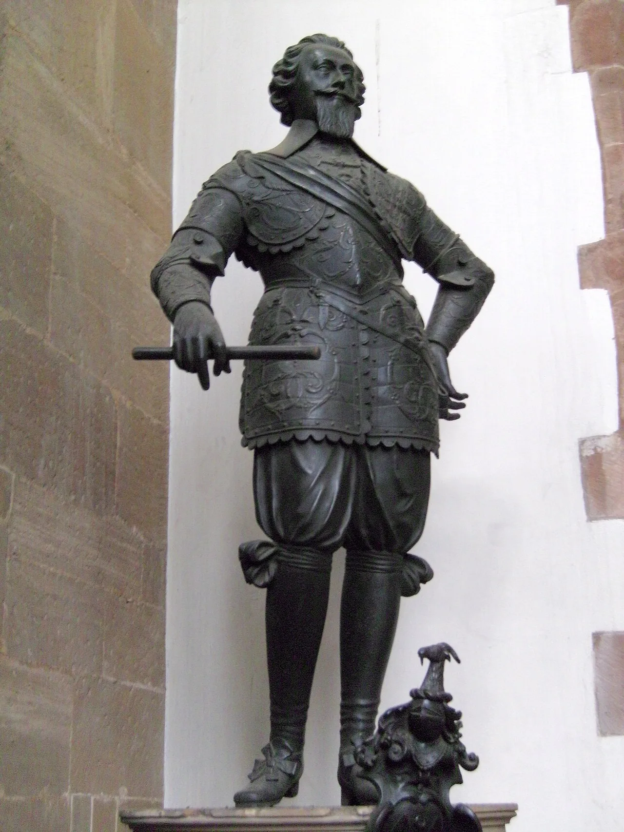 Portrait of Walter Leveson (1550–1602) – memorial page