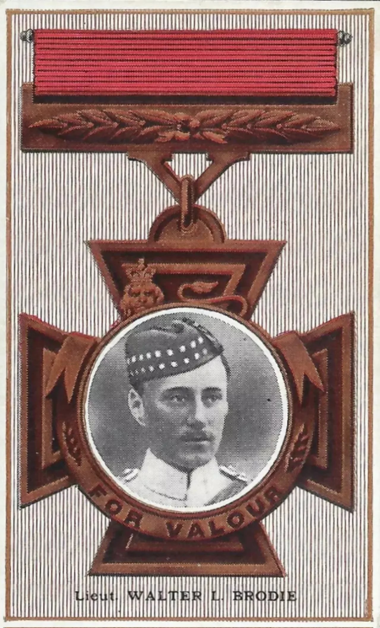 Portrait of Walter Lorrain Brodie (1884–1918) – memorial page
