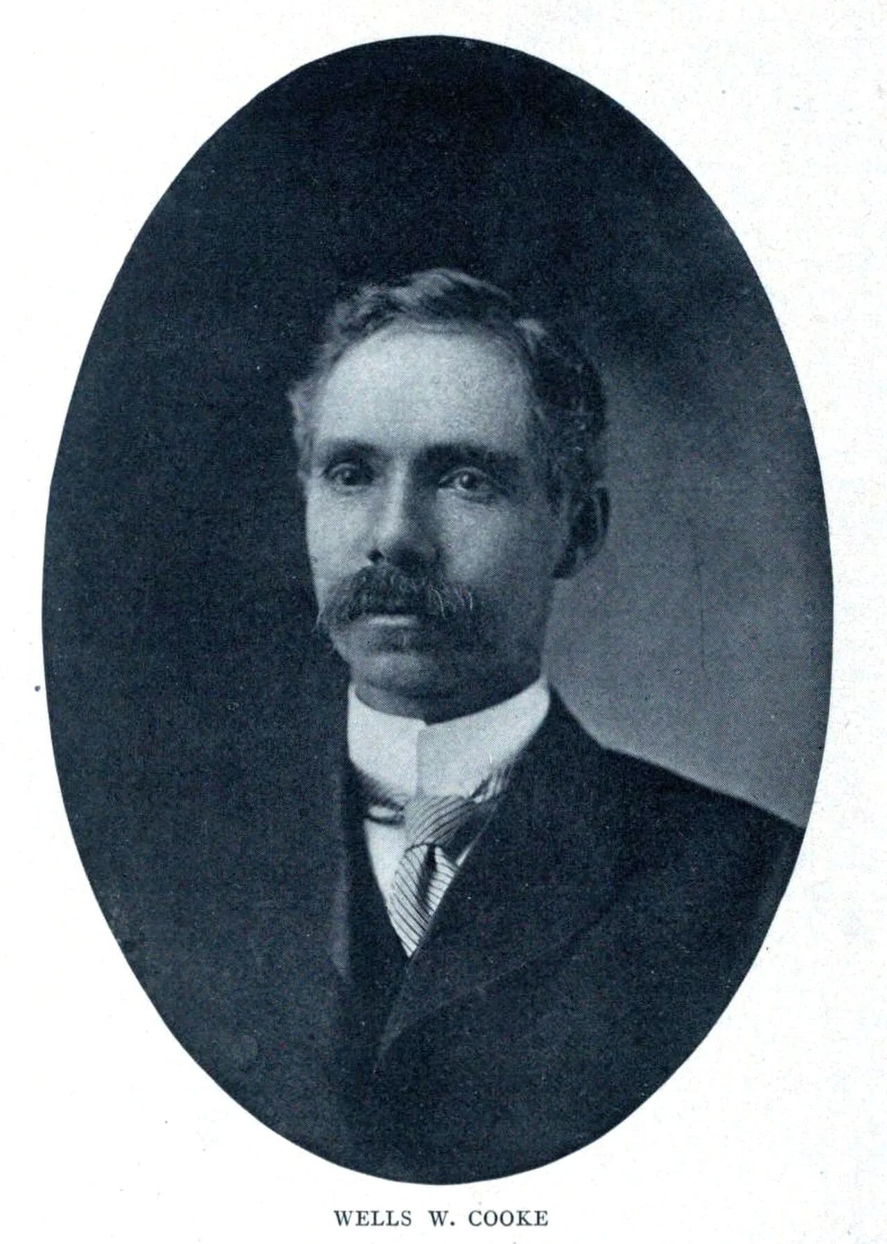 Portrait of Wells Cooke (1858–1916) – memorial page