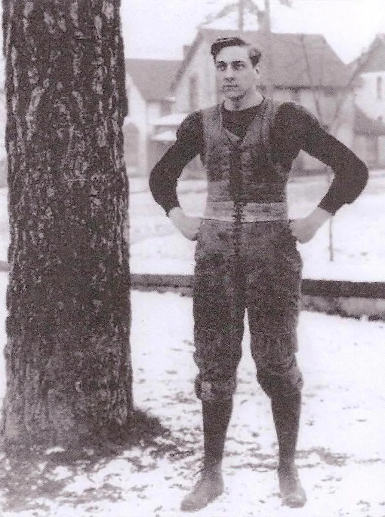 Portrait of Wesley Englehorn (1890–1993) – memorial page
