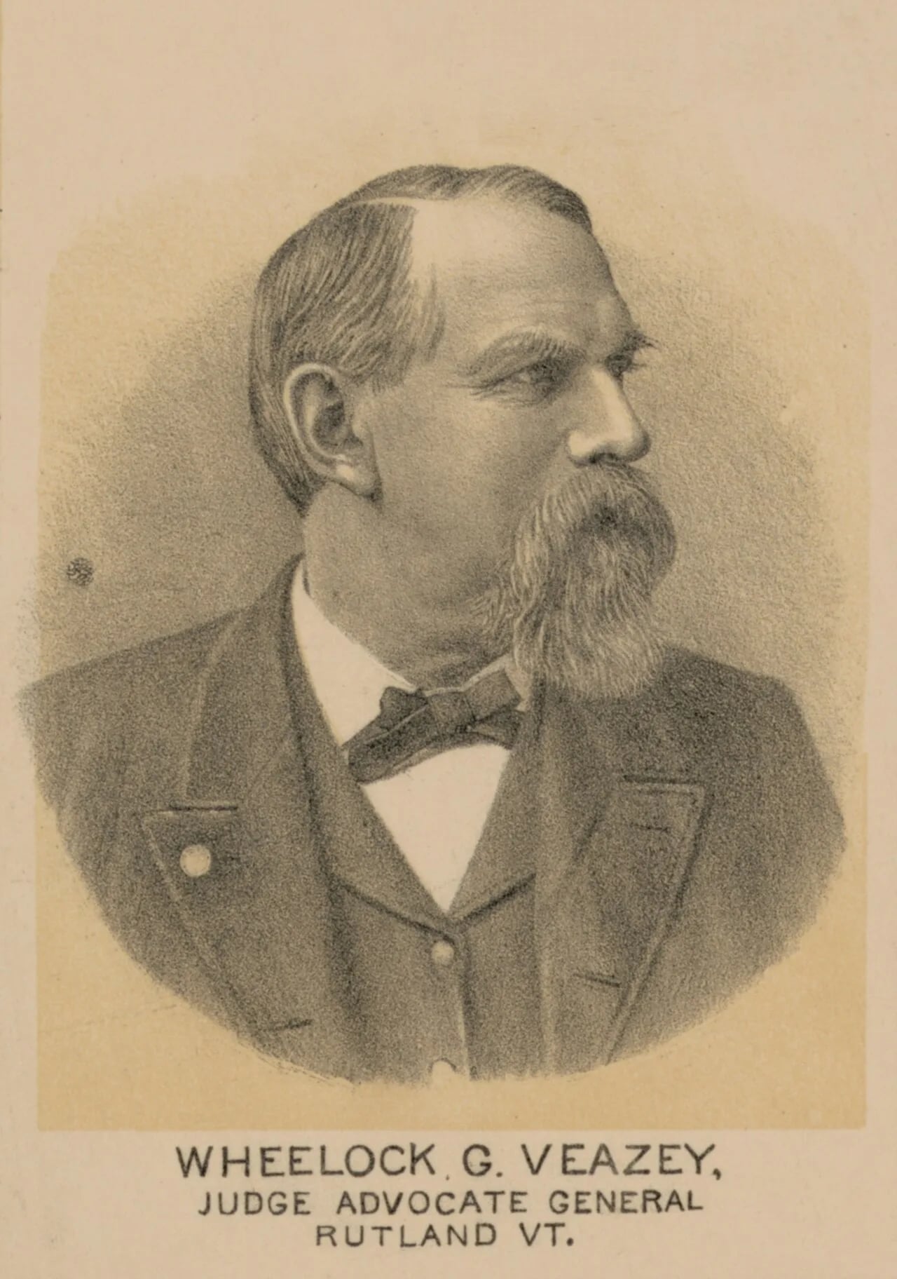 Portrait of Wheelock G. Veazey (1835–1898) – memorial page