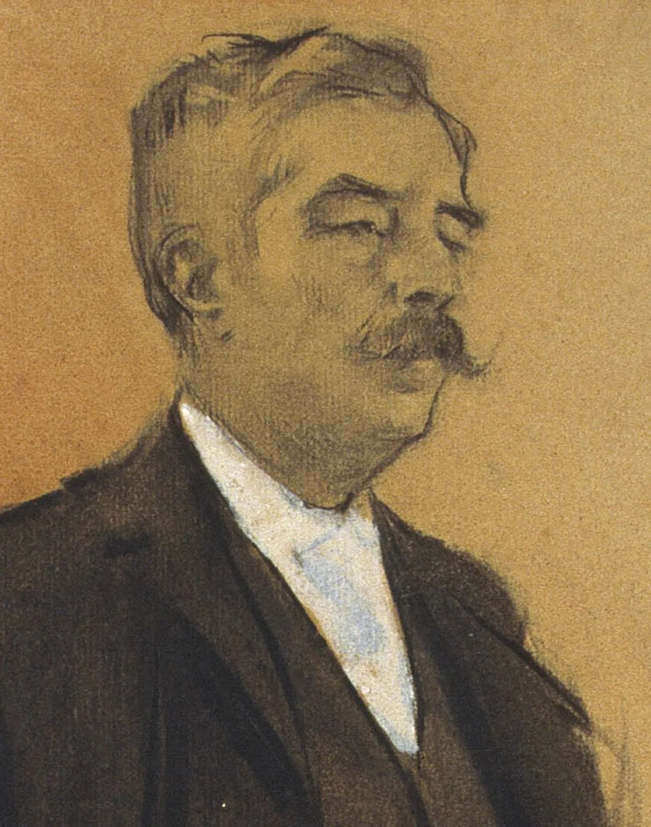 Porträt von Arcadi Mas i Fondevila (1852–1934) – Gedenkseite