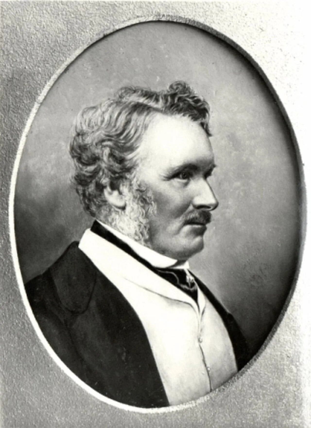 Porträt von William Adams (1811–1884) – Gedenkseite
