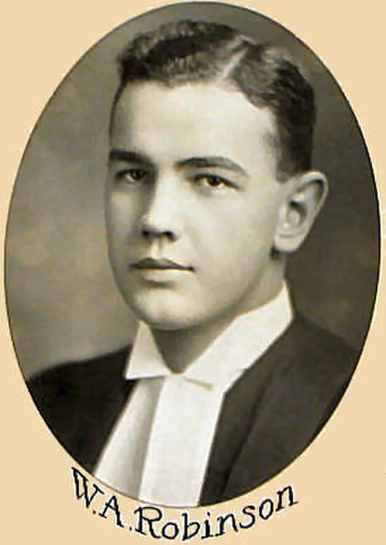 Portrait of William Alfred Robinson (1905–1957) – memorial page