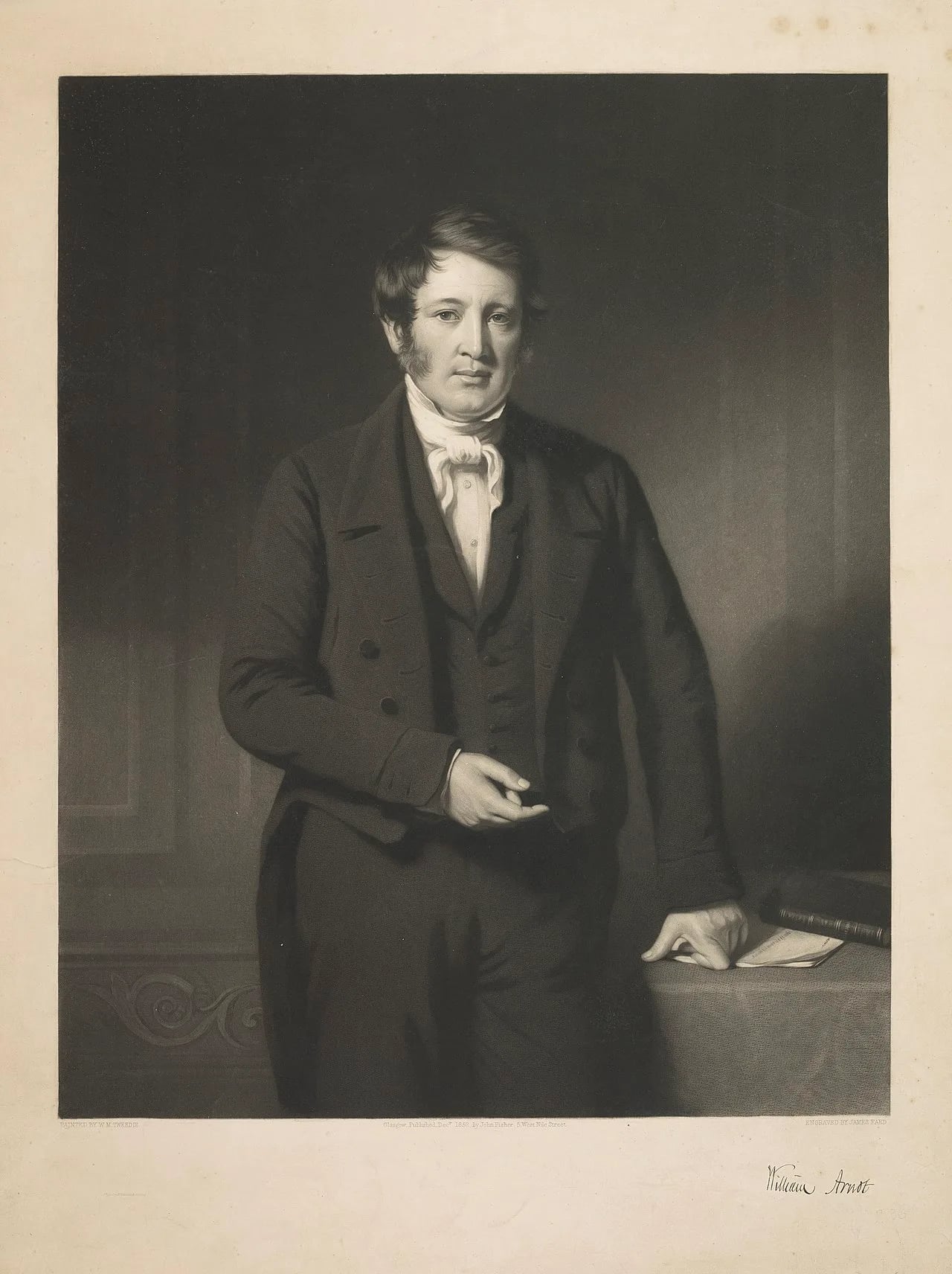 Porträt von William Arnot (1808–1875) – Gedenkseite