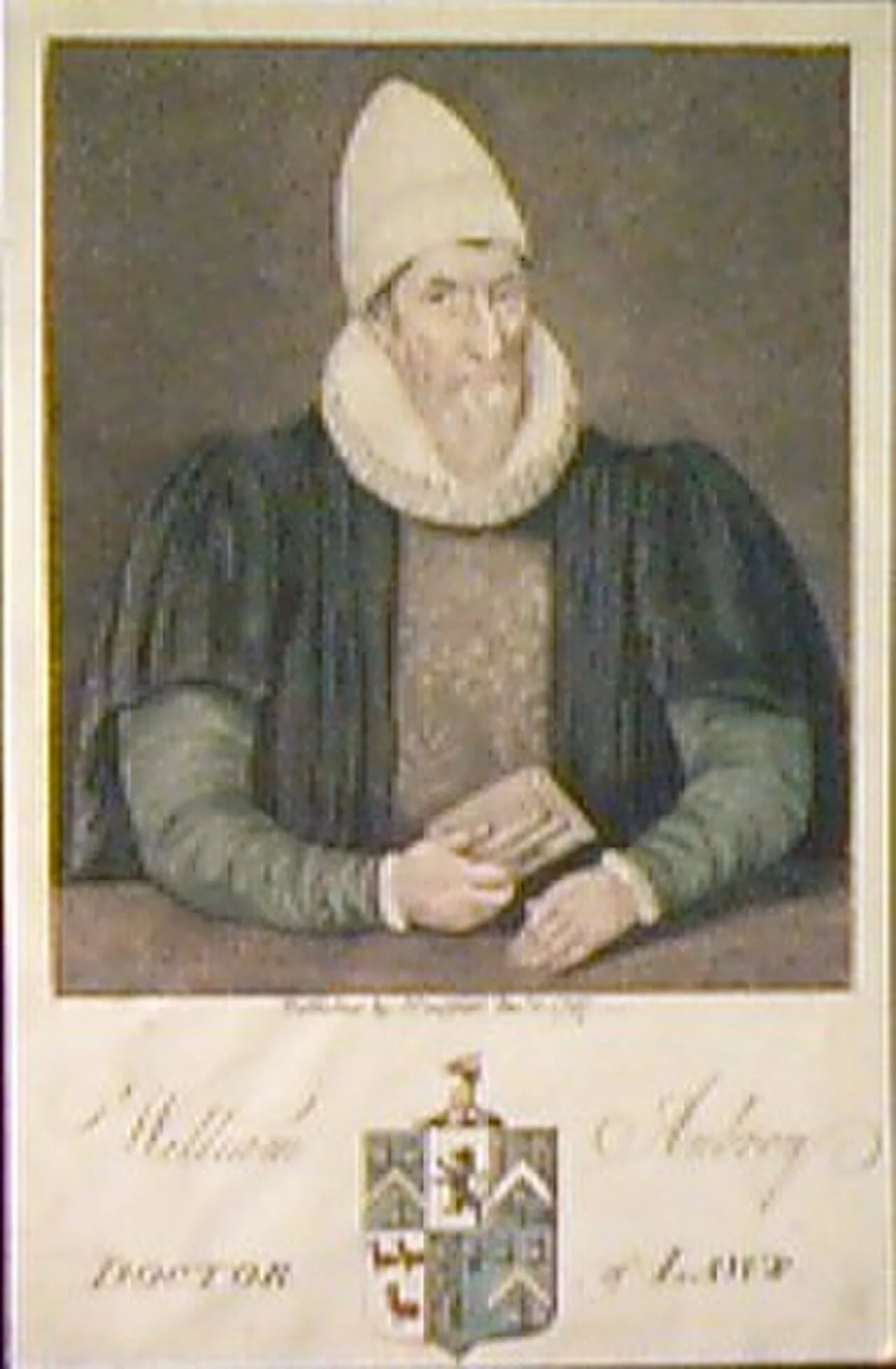 Portrait of William Aubrey (1529–1595) – memorial page
