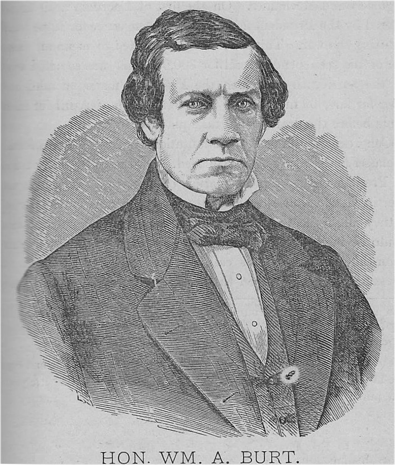Porträt von William Austin Burt (1792–1858) – Gedenkseite