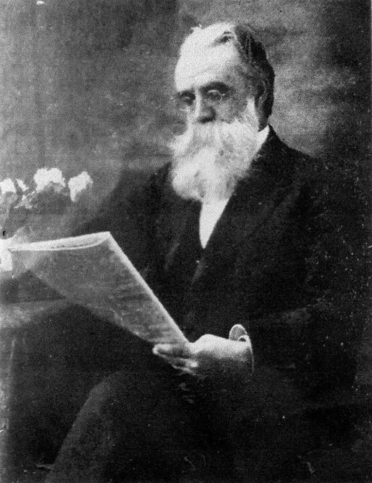 Portrait of William Axon (1846–1913) – memorial page
