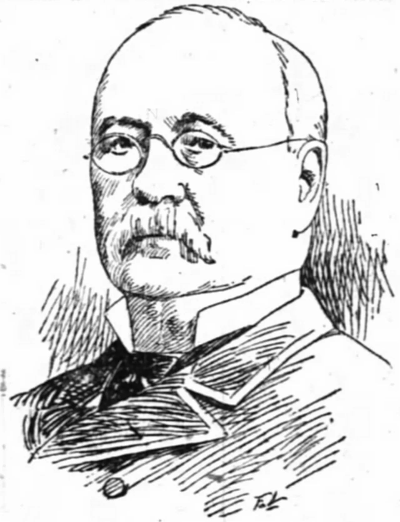 Porträt von William B. Woodin (1824–1893) – Gedenkseite