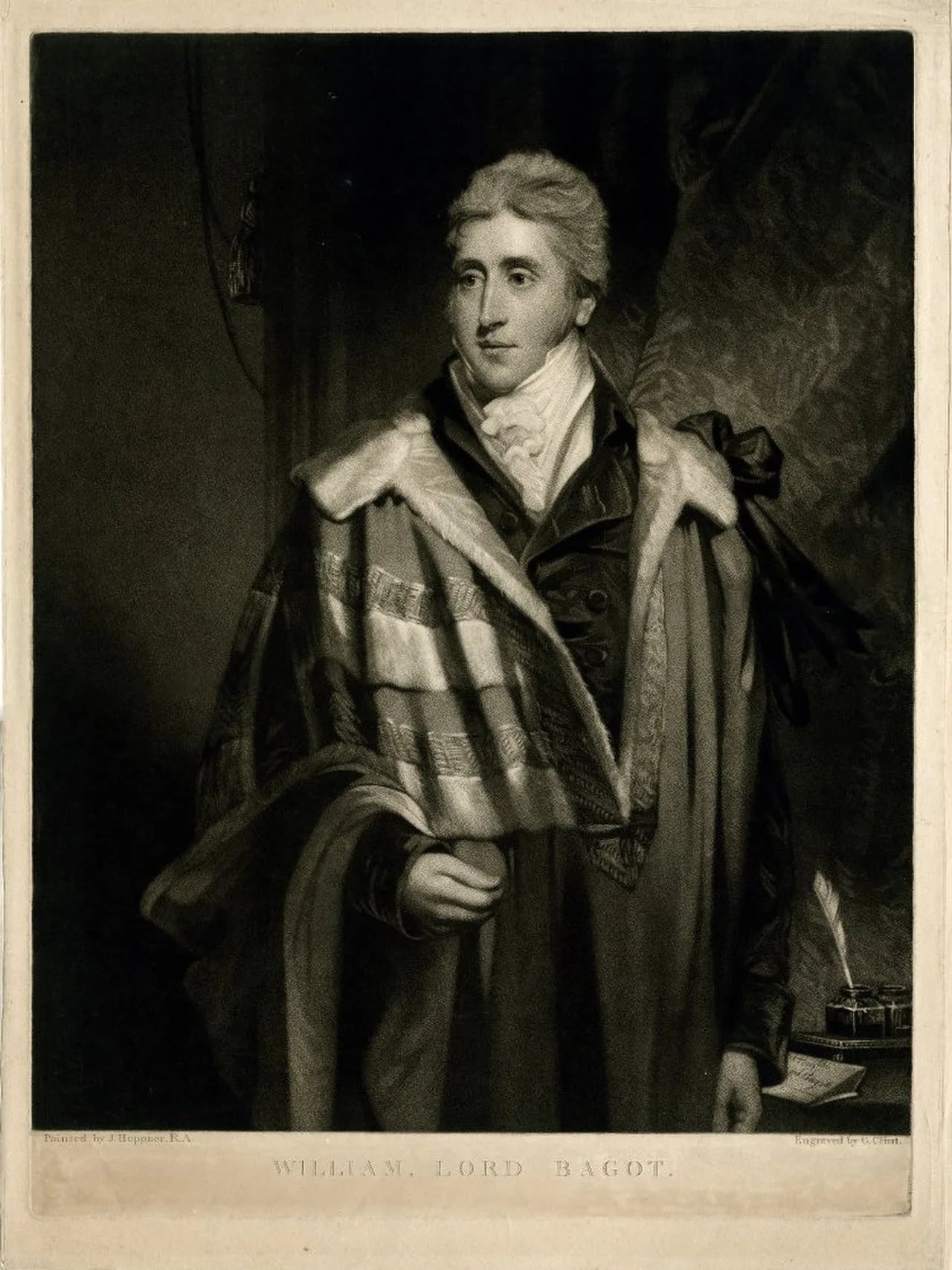 Portrait of William Bagot, 2nd Baron Bagot (1773–1856) – memorial page