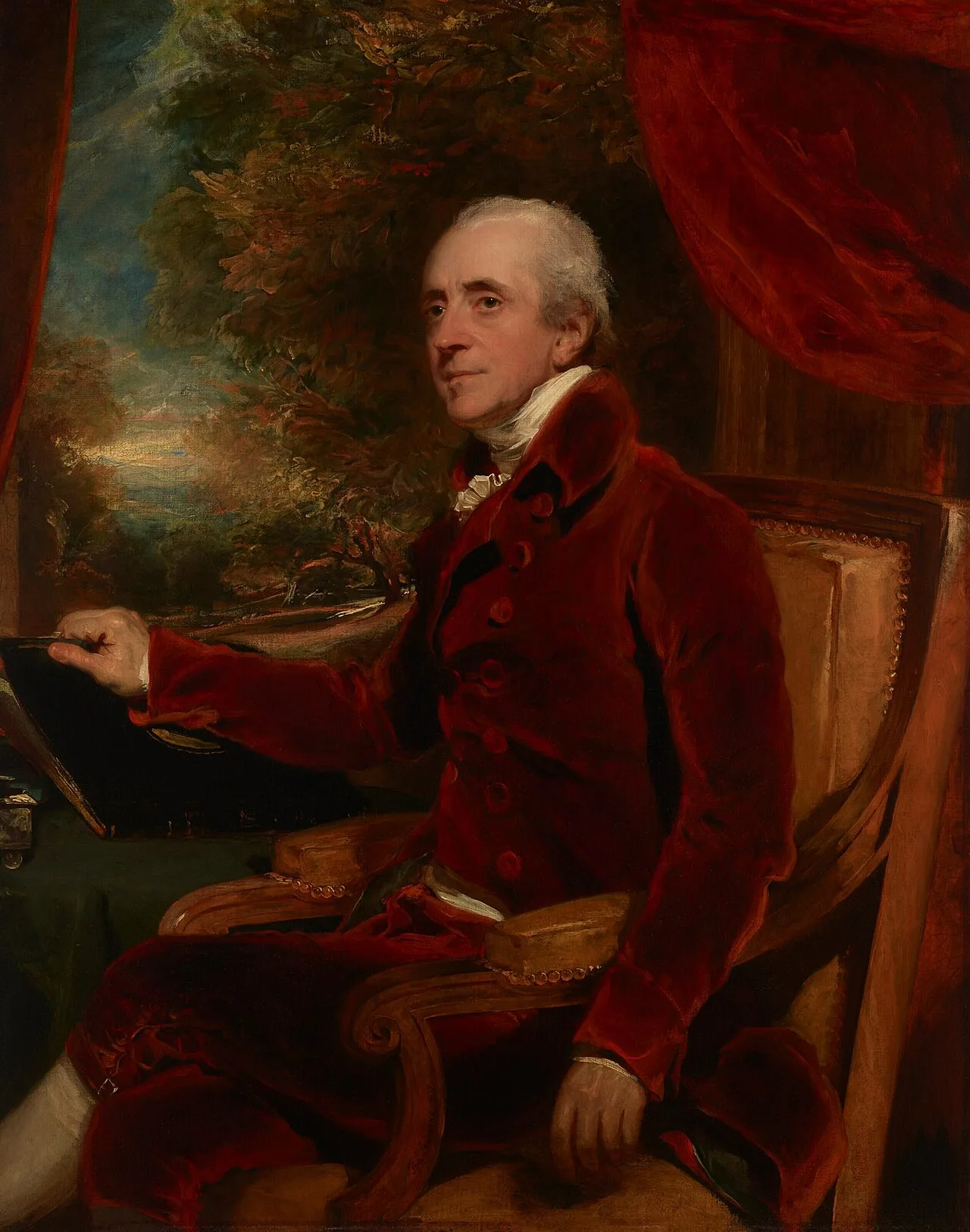 Portrait of William Baker (1743–1824) – memorial page