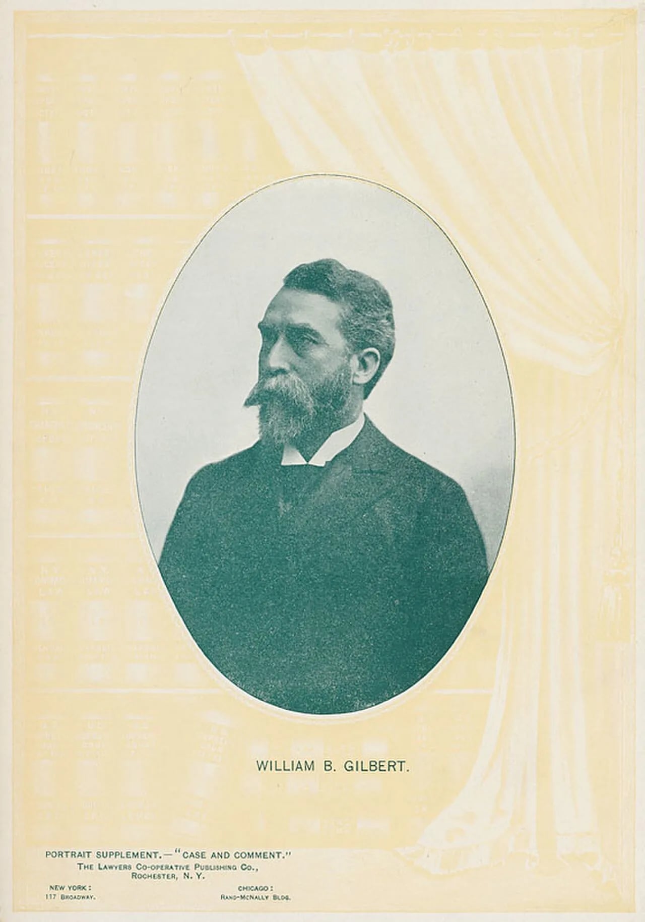 Portrait of William Ball Gilbert (1847–1931) – memorial page