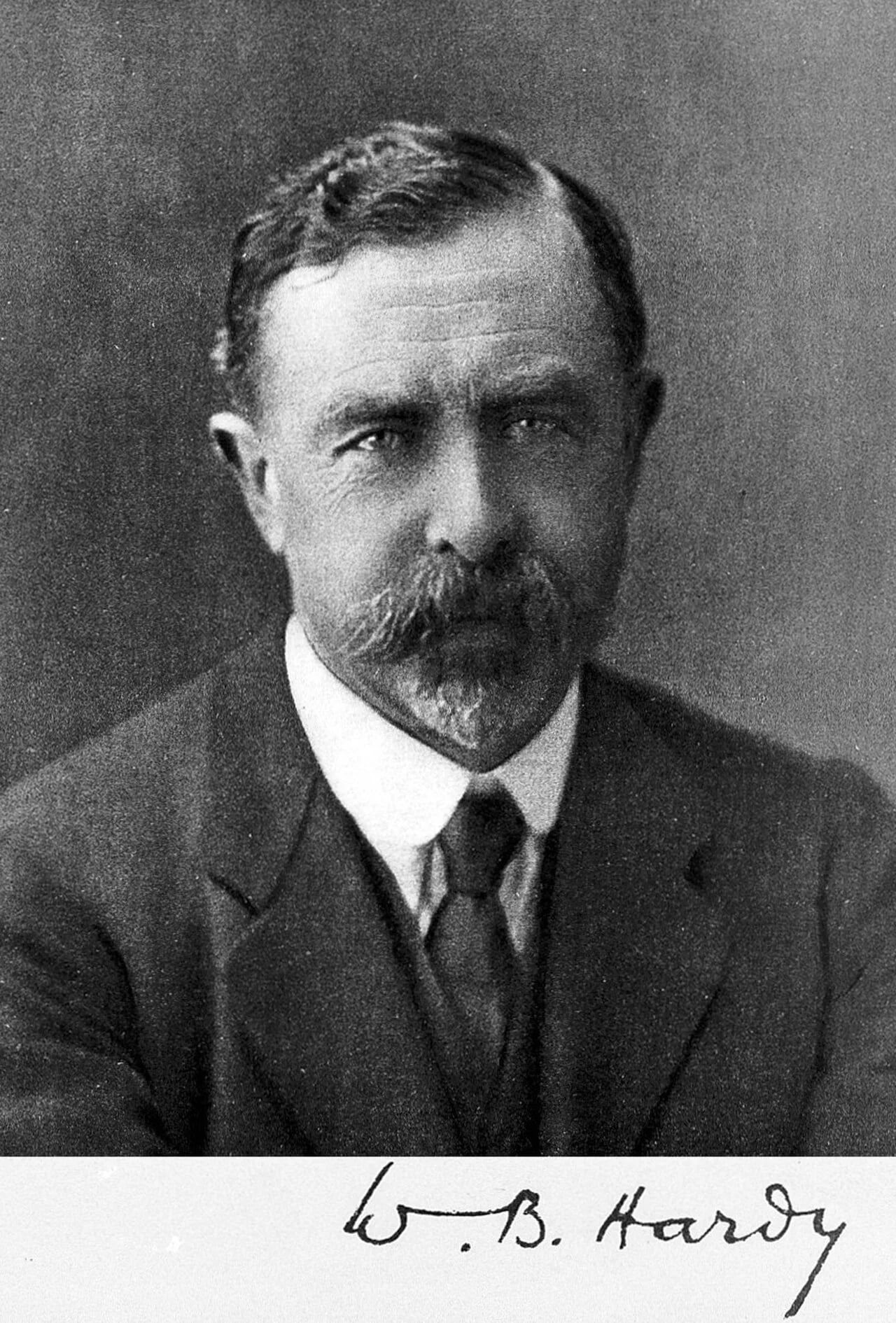 Portrait of William Bate Hardy (1864–1934) – memorial page